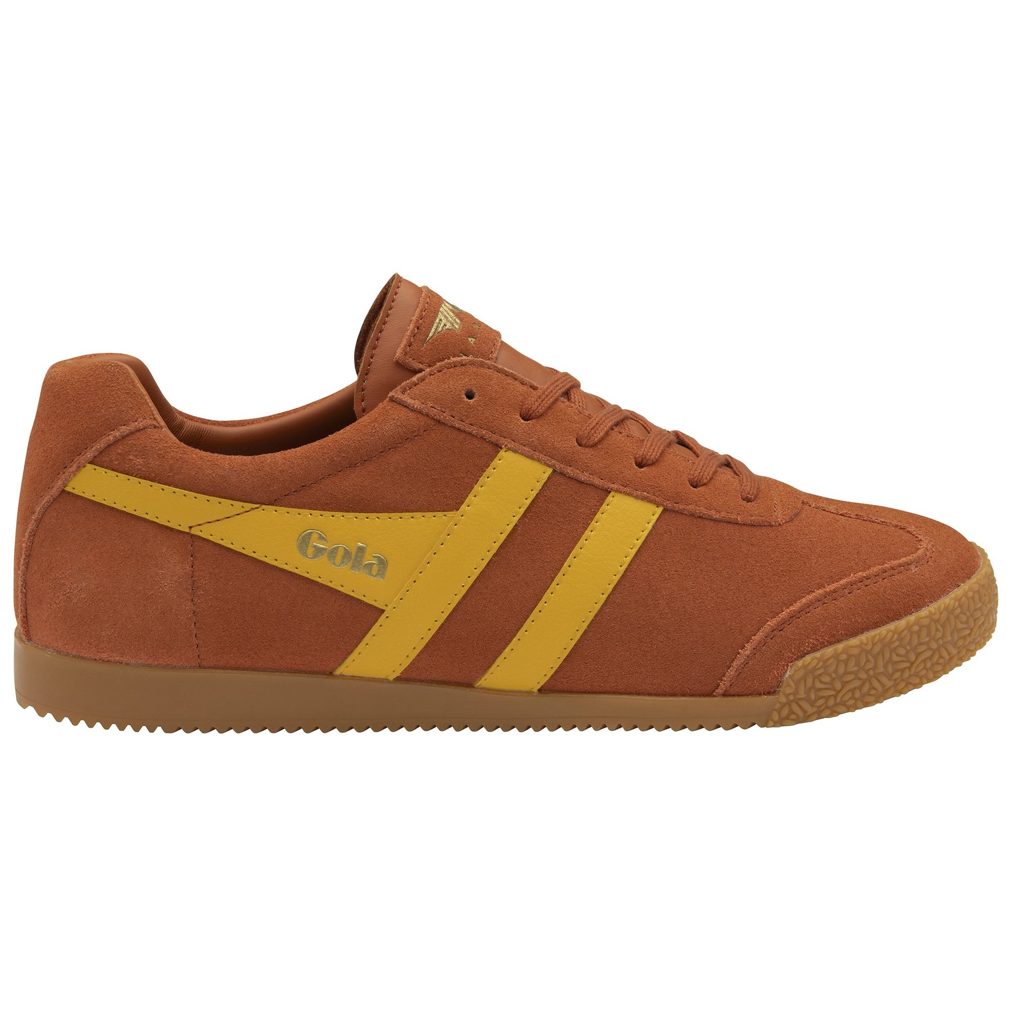 gola-harrier-herren-sneaker-wildleder-orange-gelb image 1