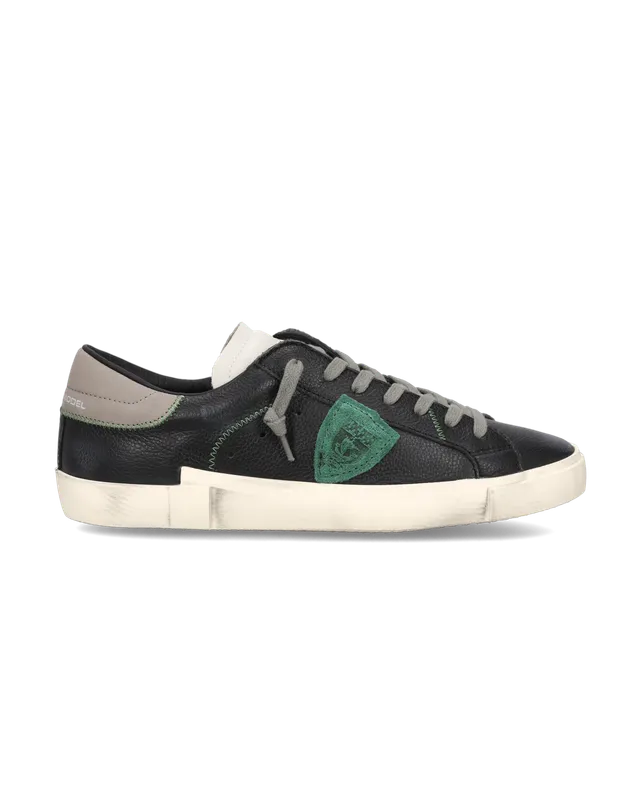 philippe-model-prsx-sneaker-herren-schwarz-gr-n image 1