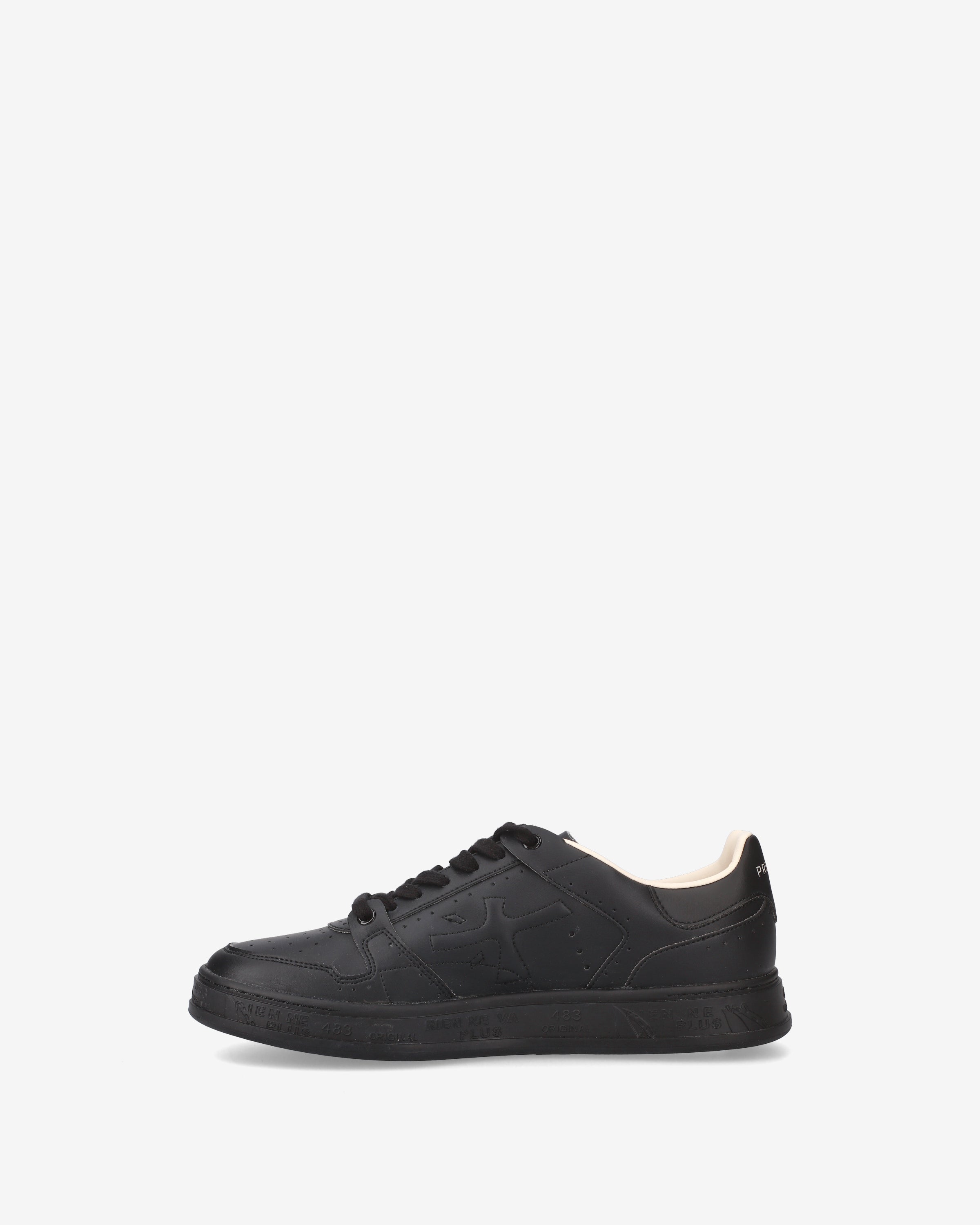 premiata-quinn-7324-sneaker-leder-schwarz-herren image 3