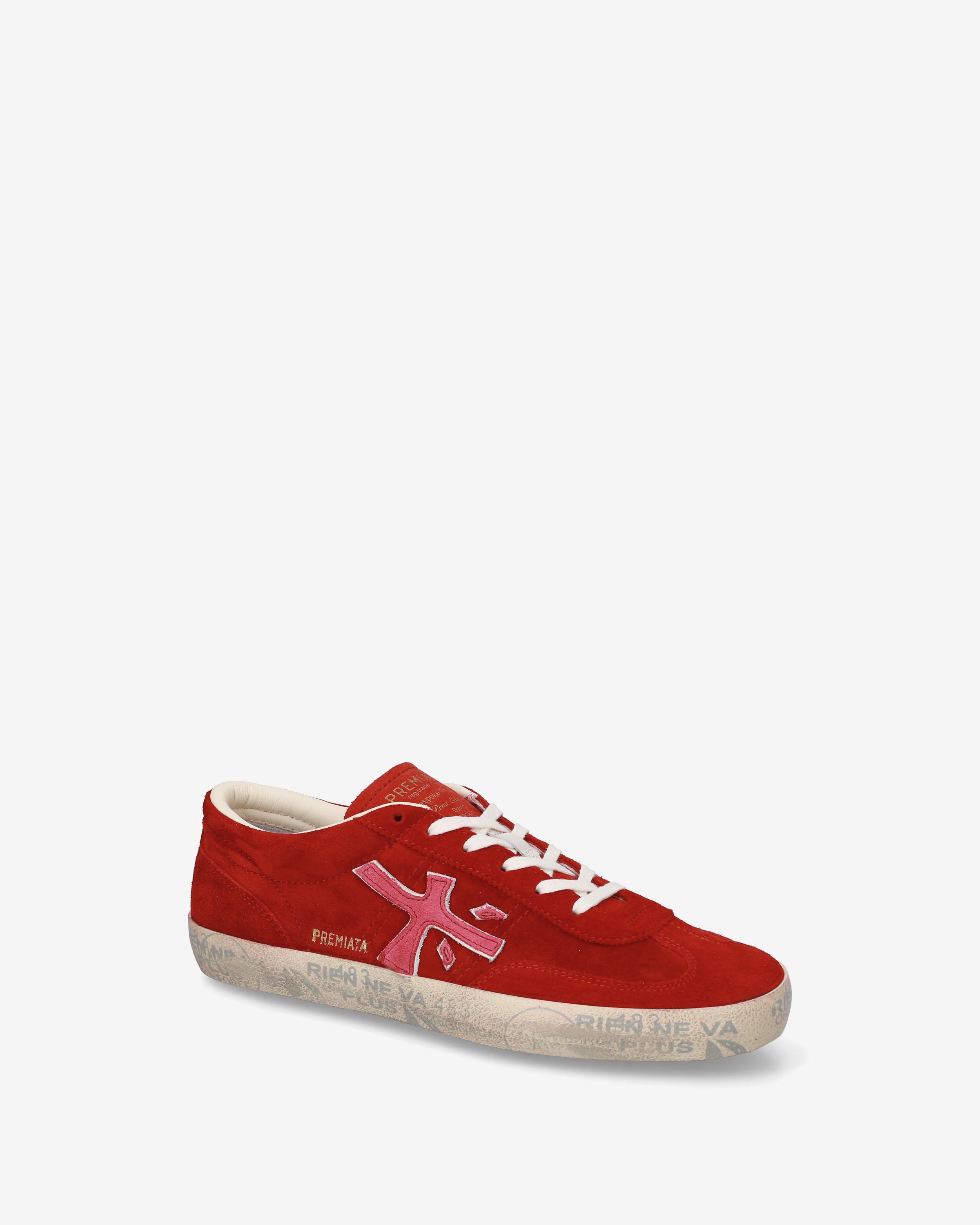 premiata-davidd-8102-sneaker-rot-suede-herren image 4