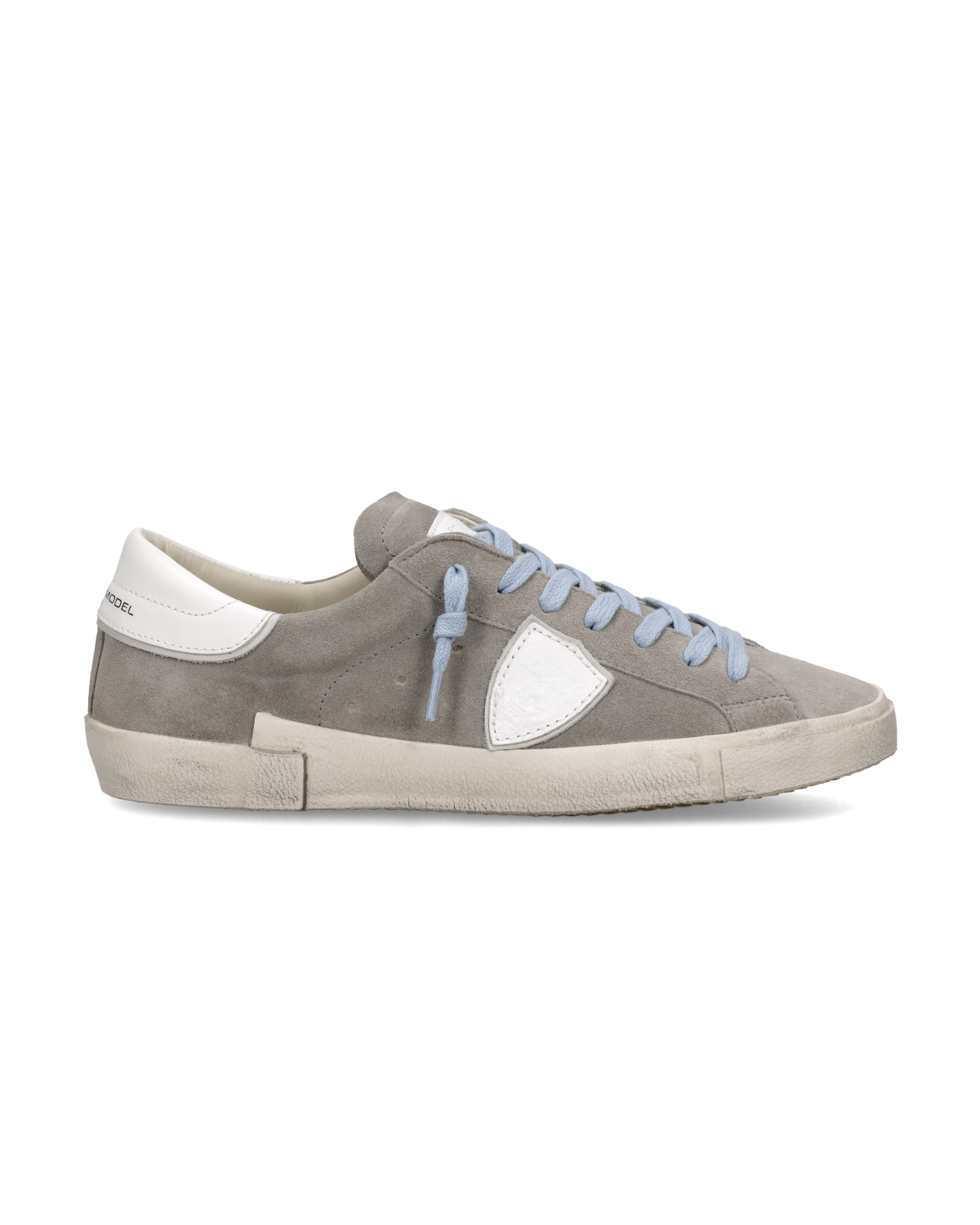 philippe-model-prsx-herren-sneaker-grau-wei image 1