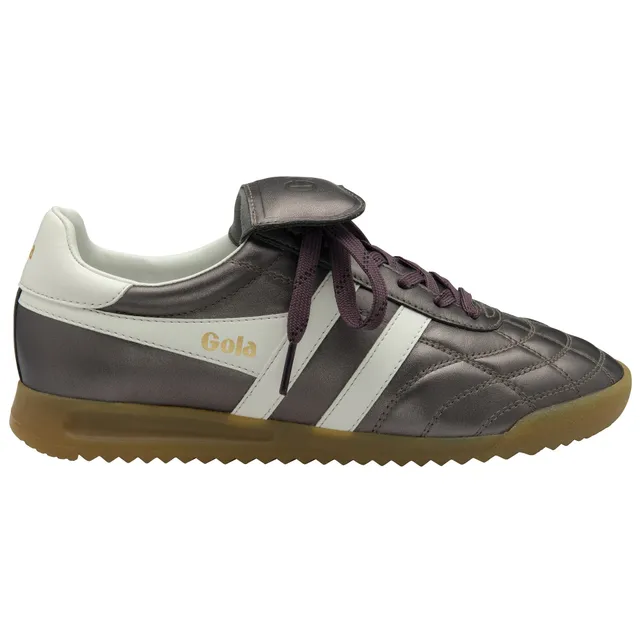 gola-stadium-86-damen-retro-sneaker-leder-pewter-off-white image 1