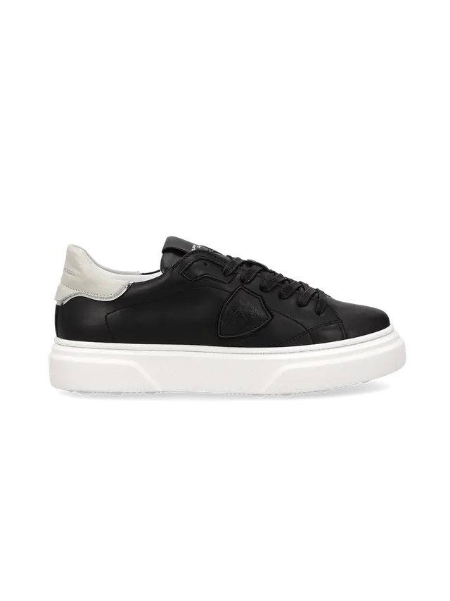 philippe-model-temple-junior-sneaker-schwarz-elfenbein image 1