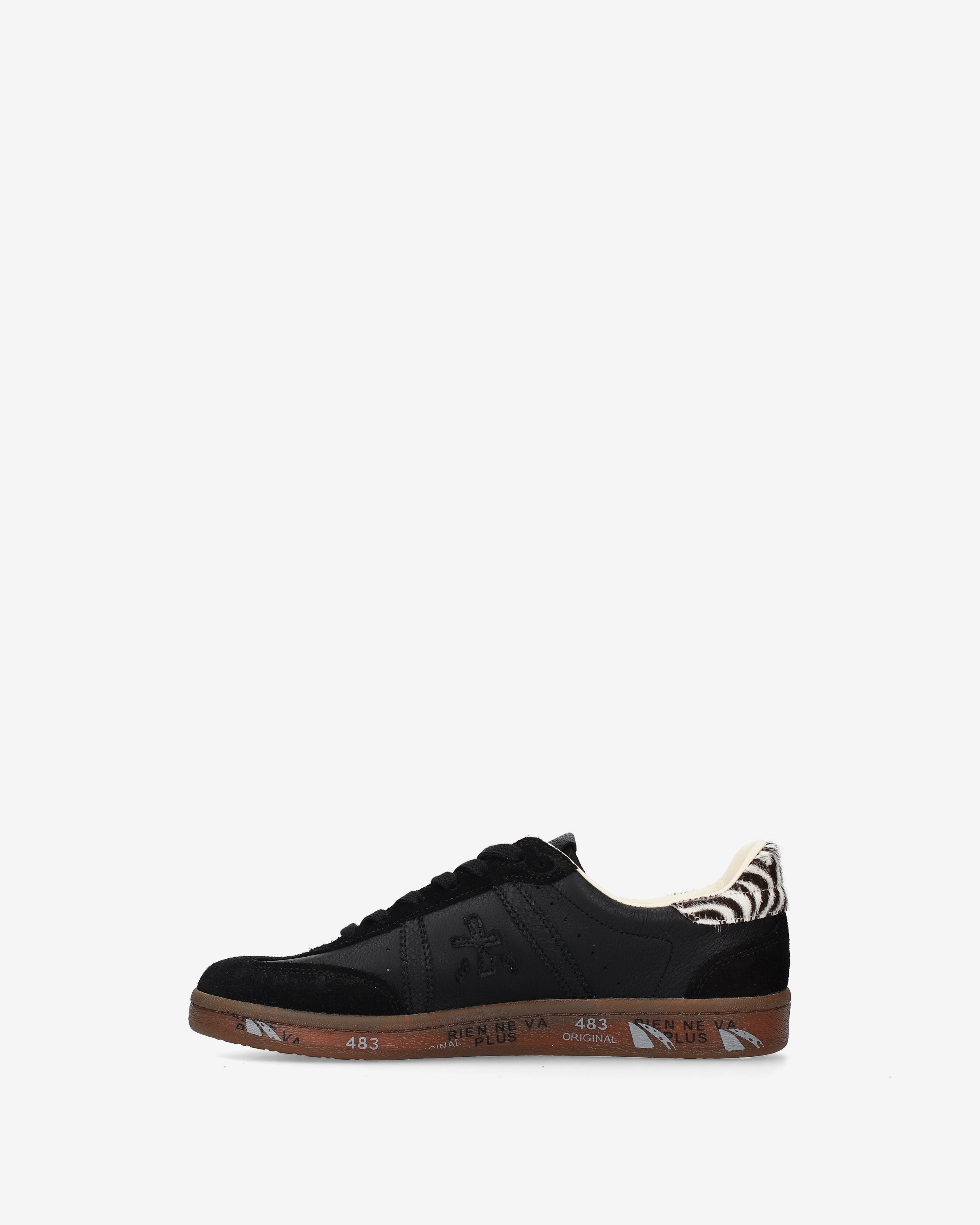 premiata-bonnied-8583-damen-sneaker-black-leder-suede image 3