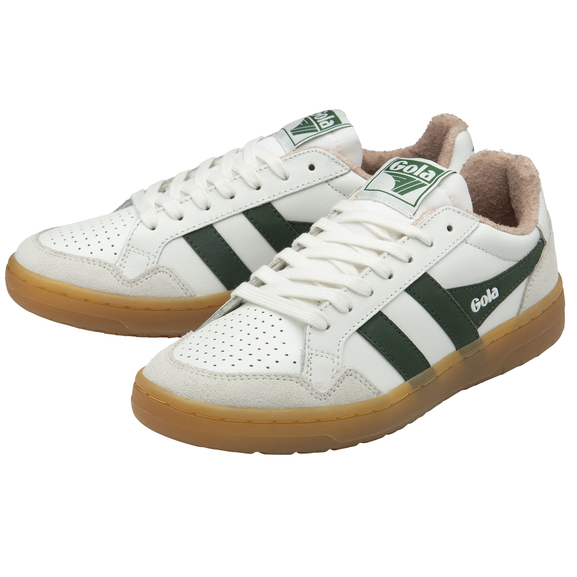gola-eagle-86-damen-sneaker-wei-leder-court image 3