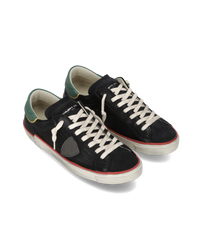 philippe-model-prsx-sneaker-herren-schwarz-flaschengr-n image 5