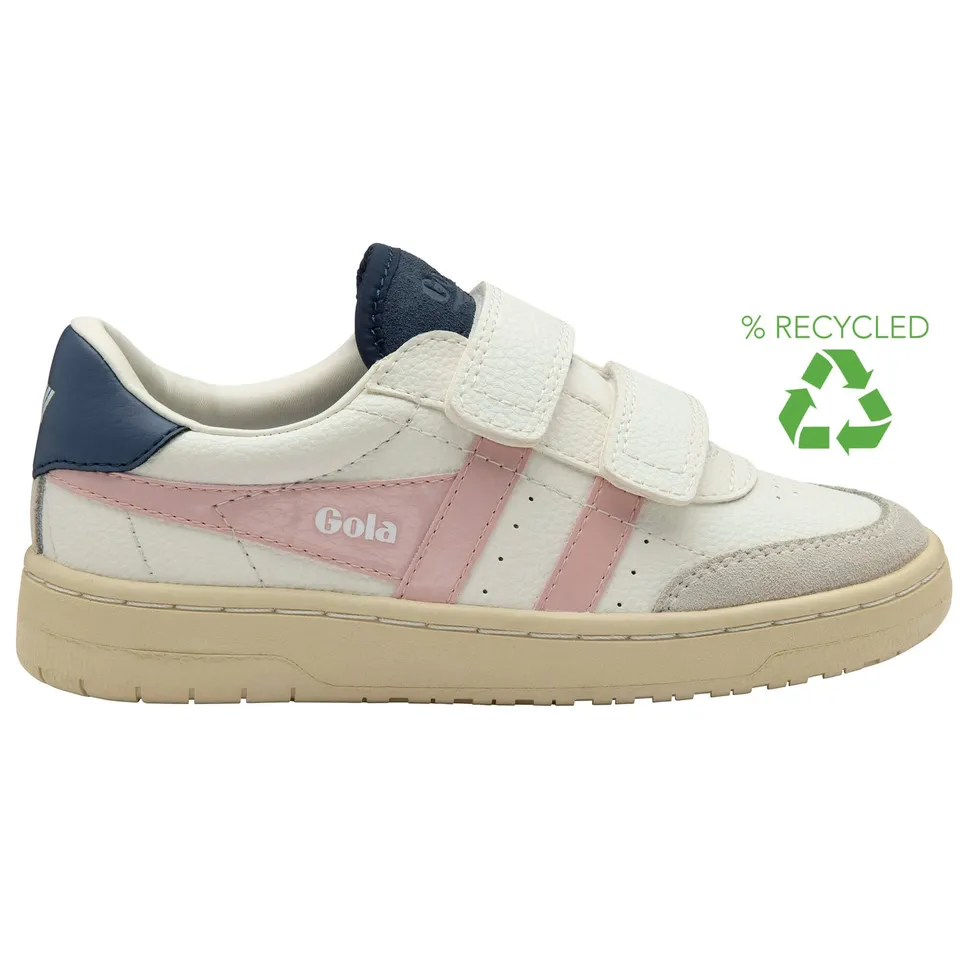 gola-falcon-strap-sneaker-f-r-kinder-wei-kreiderosa image 1