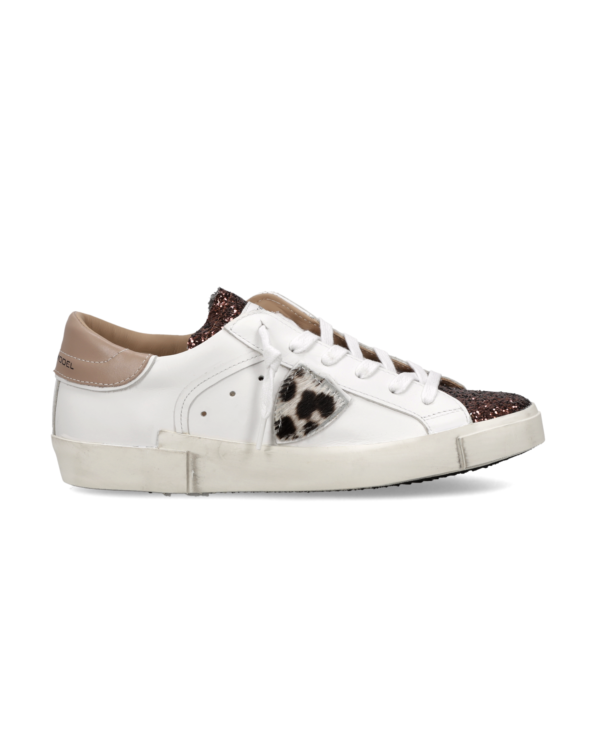 philippe-model-prsx-damen-sneaker-wei-bronze-beige-animal image 1
