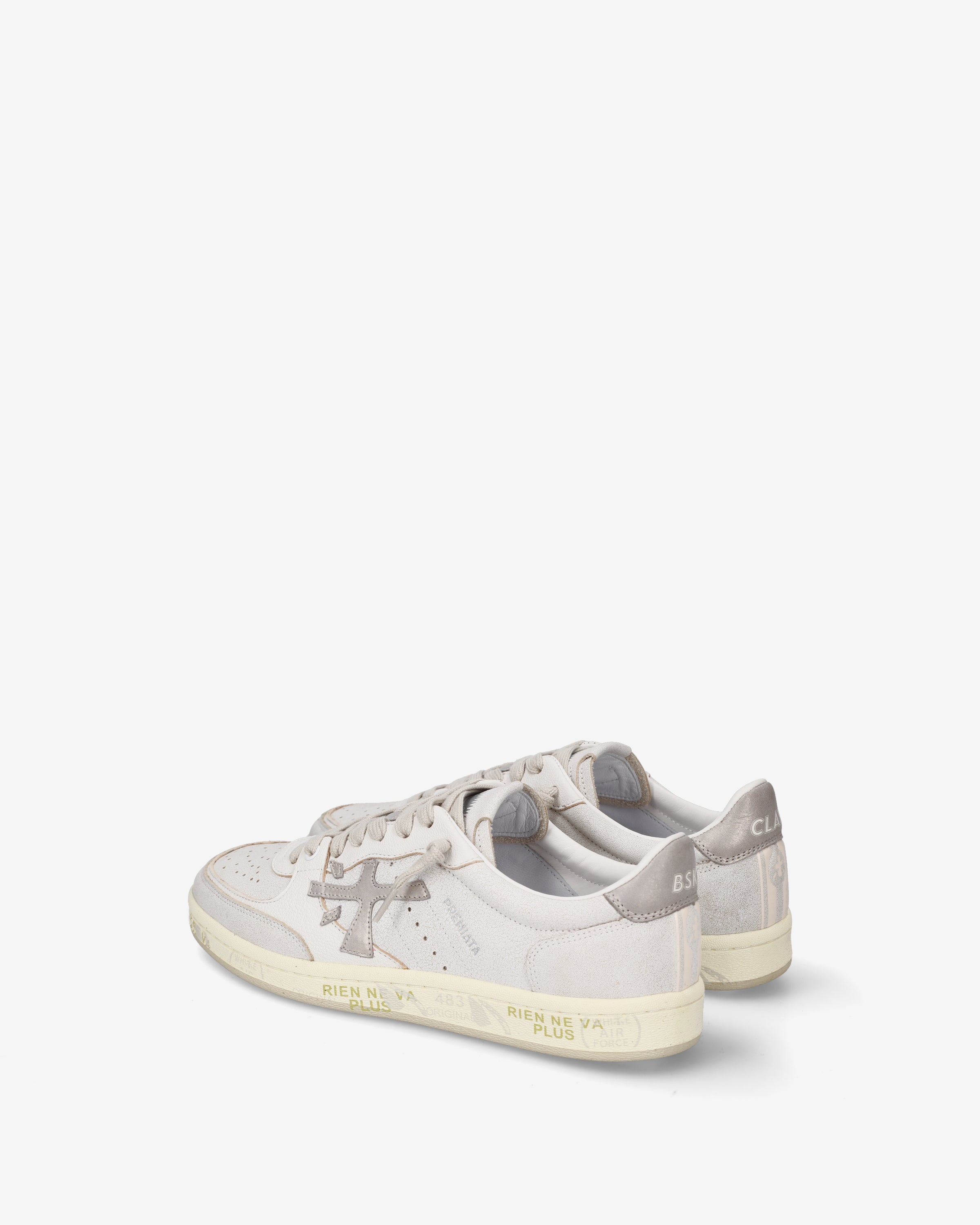 premiata-bskt-clayd-8447-damen-sneaker-wei-beige image 5