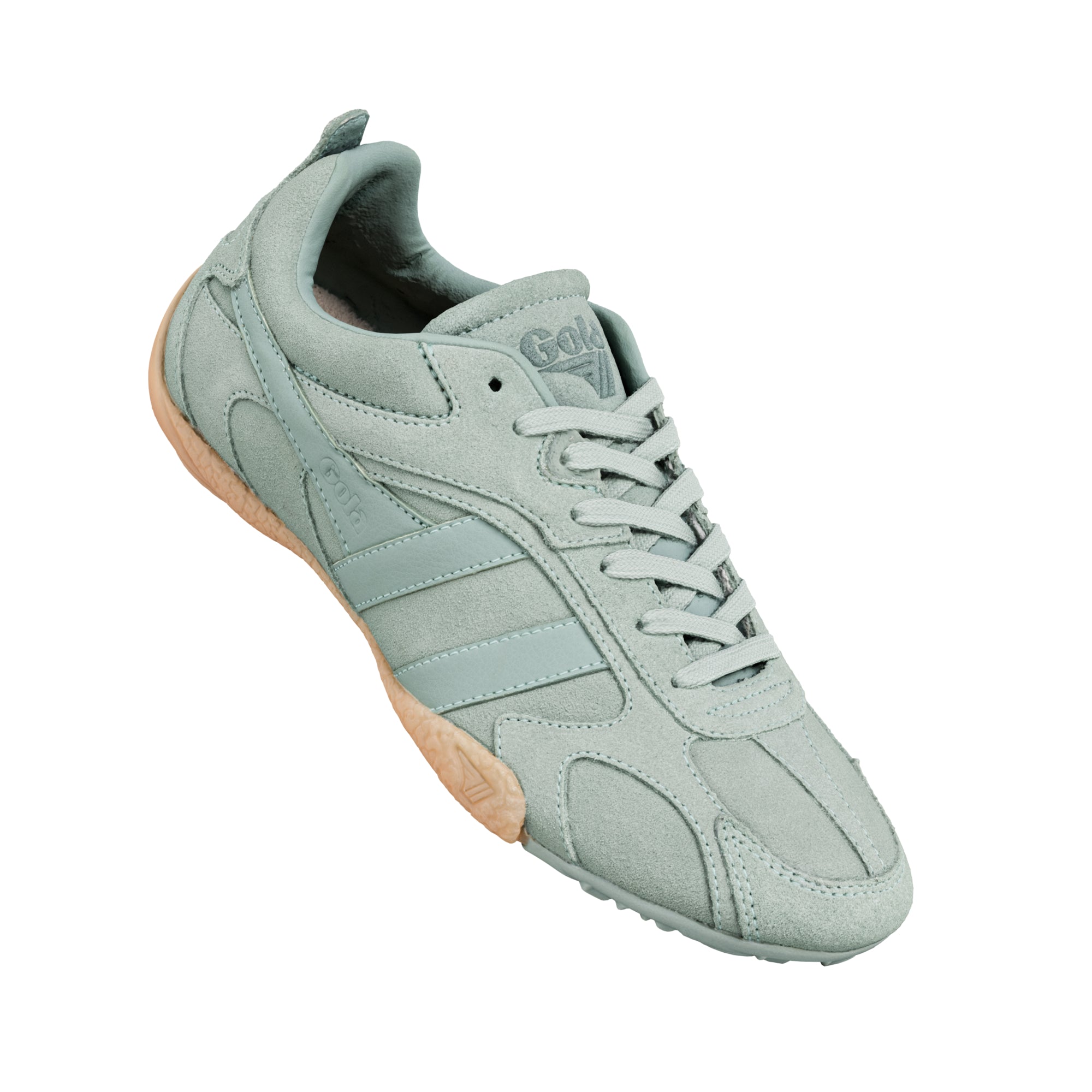 gola-corva-sneaker-f-r-damen-green-mist-wildleder-slim-sohle image 5