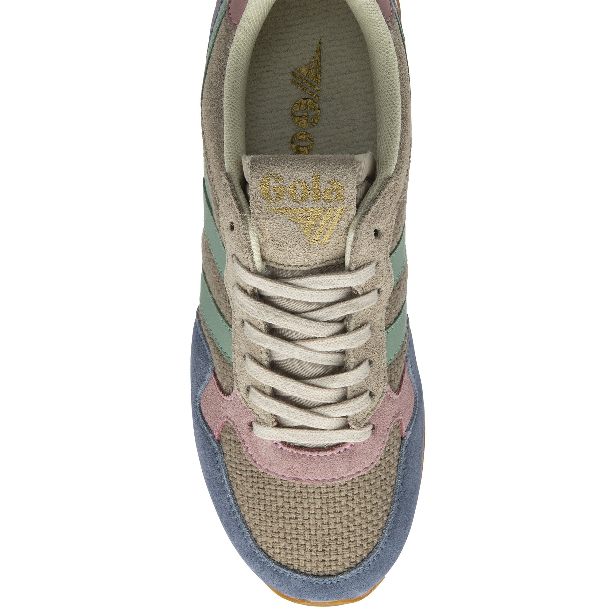 gola-colorado-sneaker-damen-grau-blau-gr-n-rosa image 5