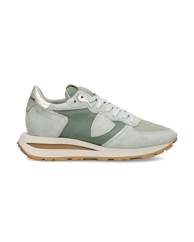 philippe-model-tropez-haute-sneaker-damen-mint-metallic image 1
