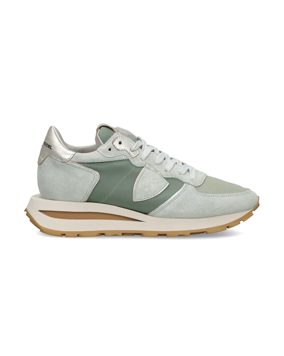 philippe-model-tropez-haute-sneaker-damen-mint-metallic image 1