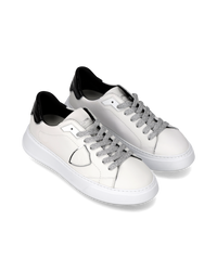 philippe-model-temple-damen-sneaker-wei-schwarz-silber image 4