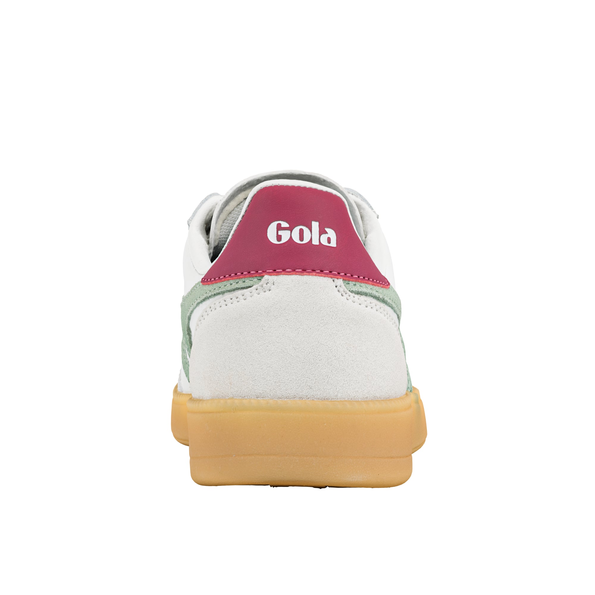 gola-viper-leder-sneaker-f-r-damen-wei-gr-n-kirschrot image 3