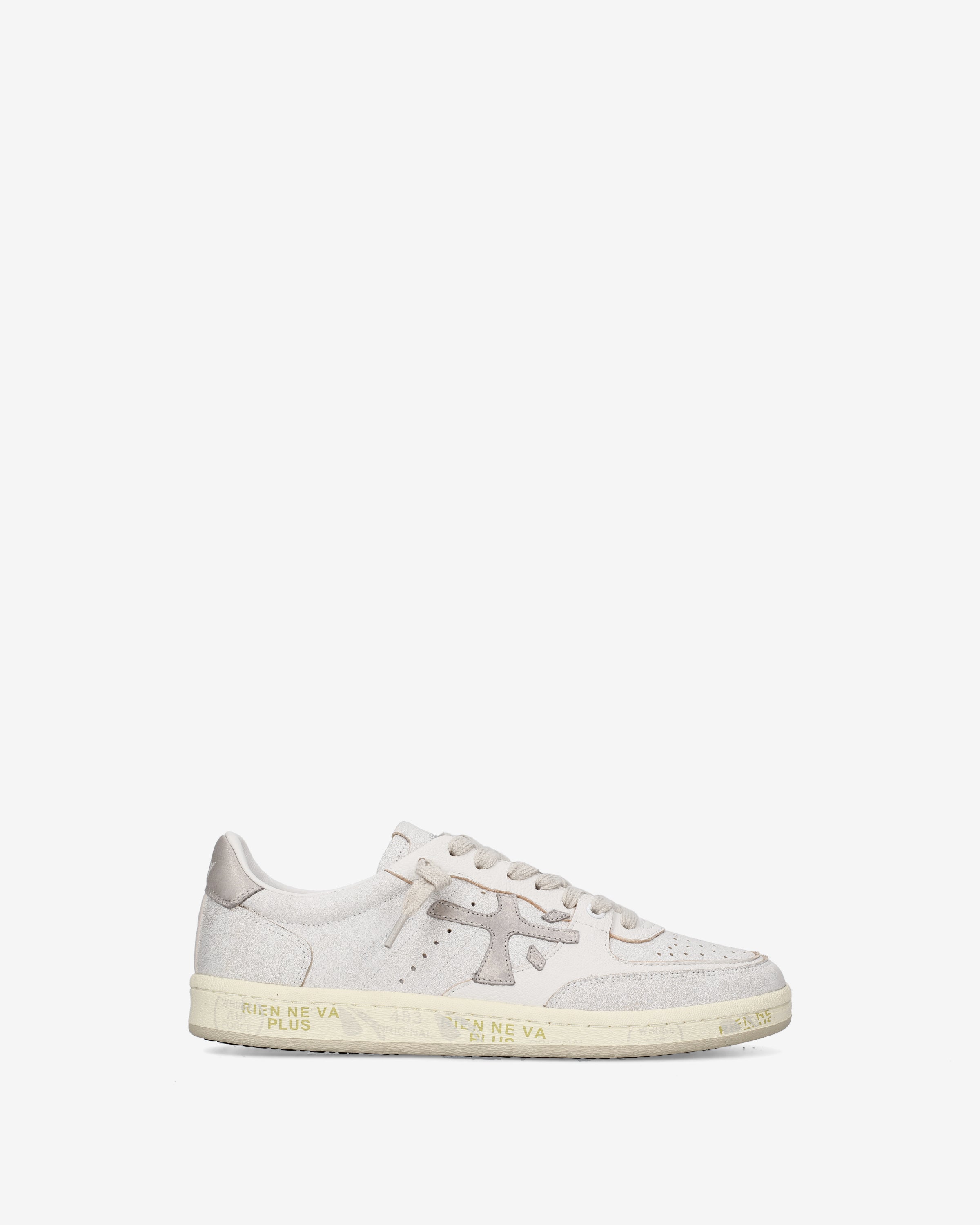 premiata-bskt-clayd-8447-damen-sneaker-wei-beige image 1