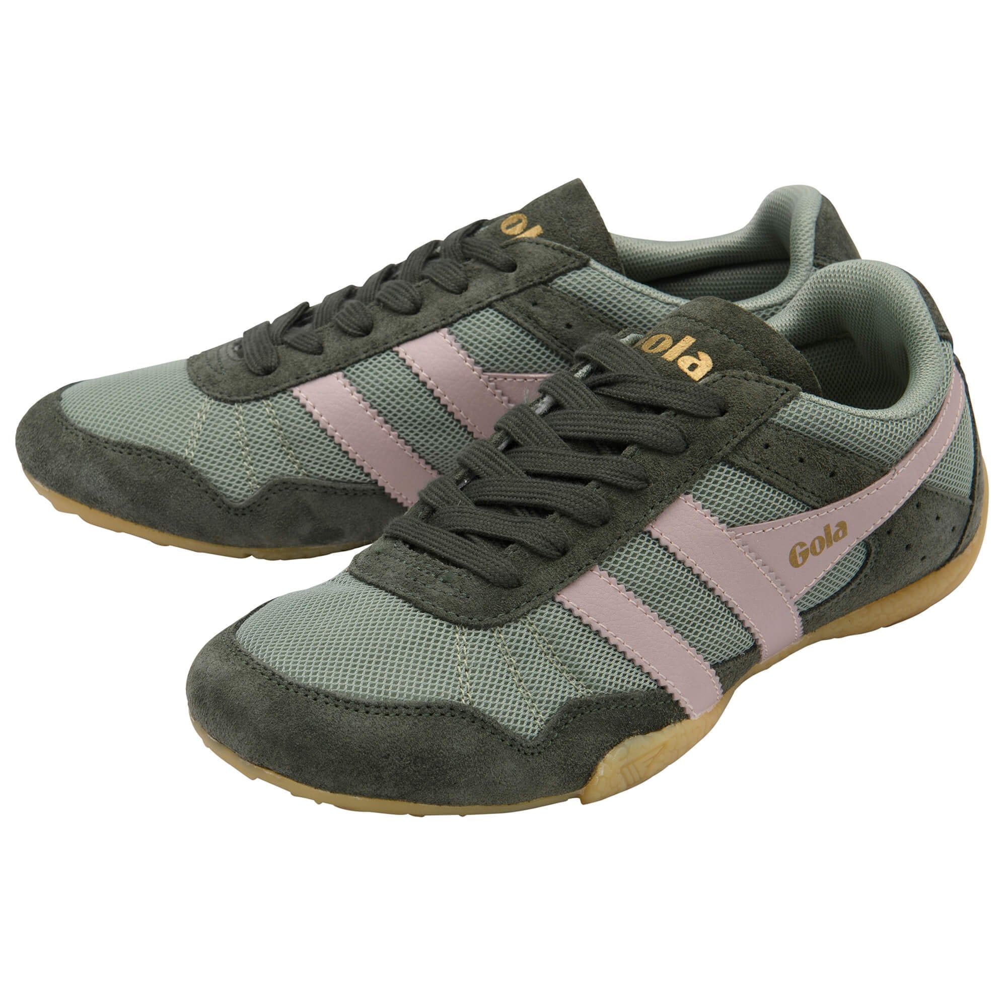 gola-cascade-sneaker-f-r-damen-gr-n-khaki-rosa-y2k-mesh image 3