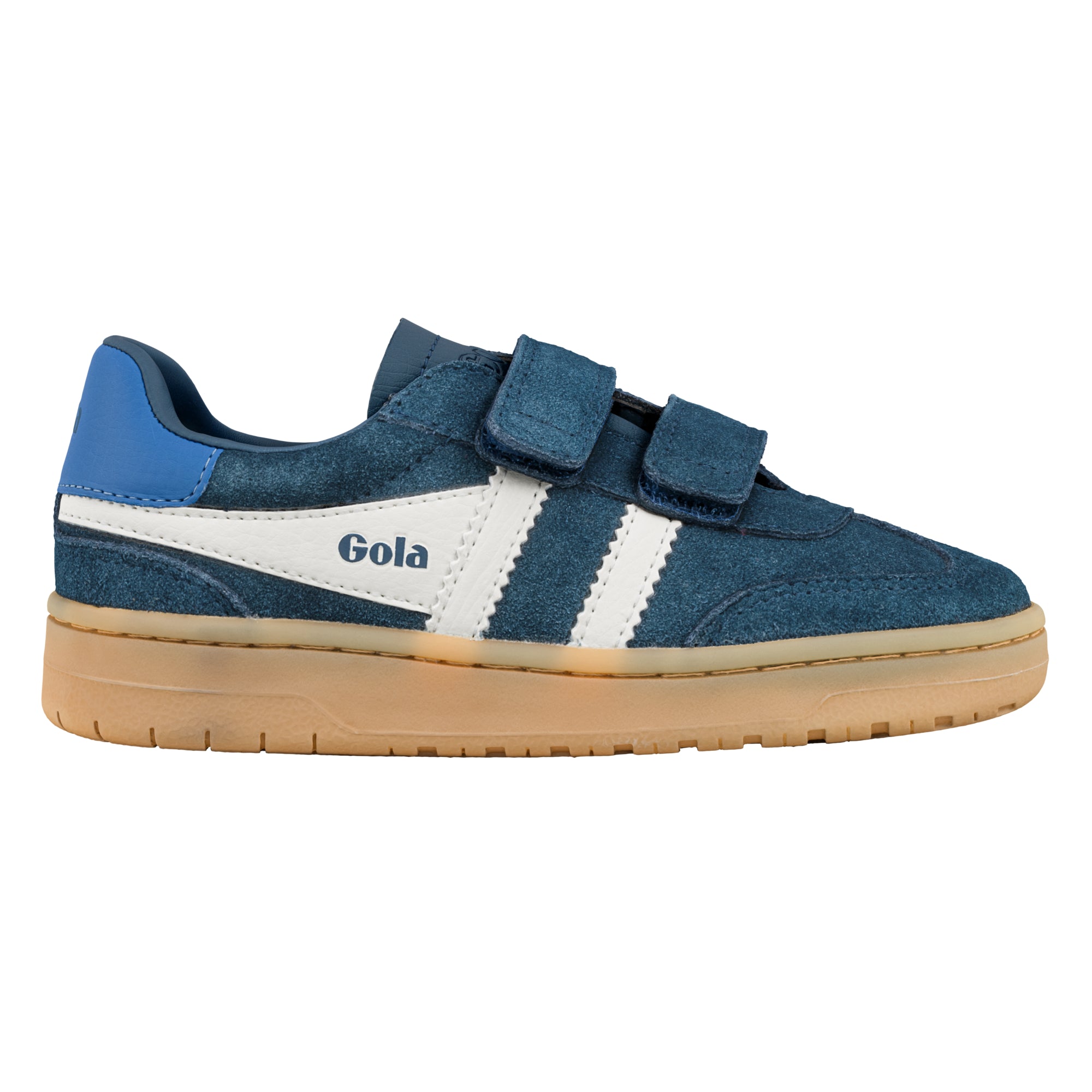 gola-viper-strap-turnschuhe-f-r-kinder-marine-creme image 1
