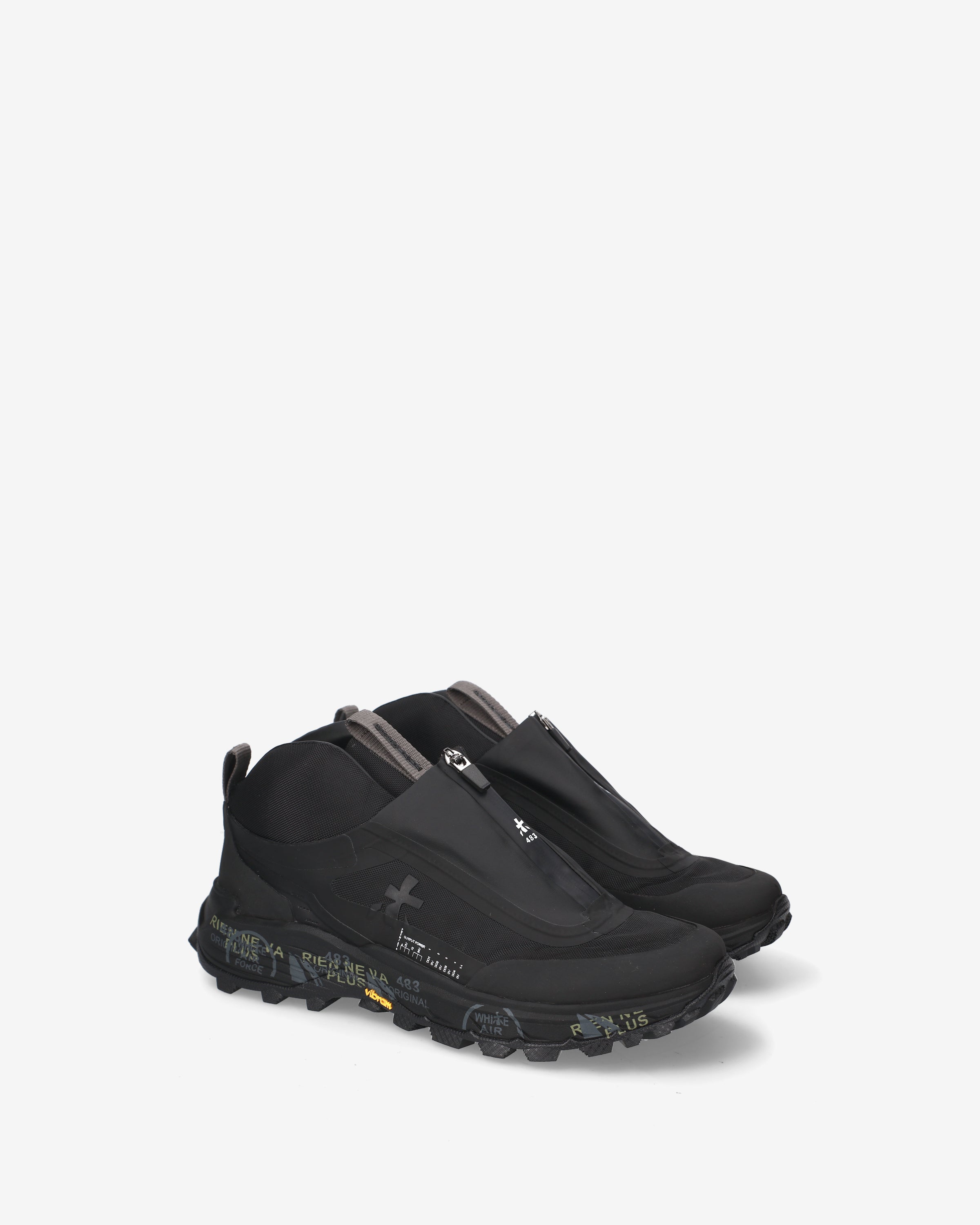 premiata-vinson-445-sneaker-schwarz-mit-vibram-sohle image 2
