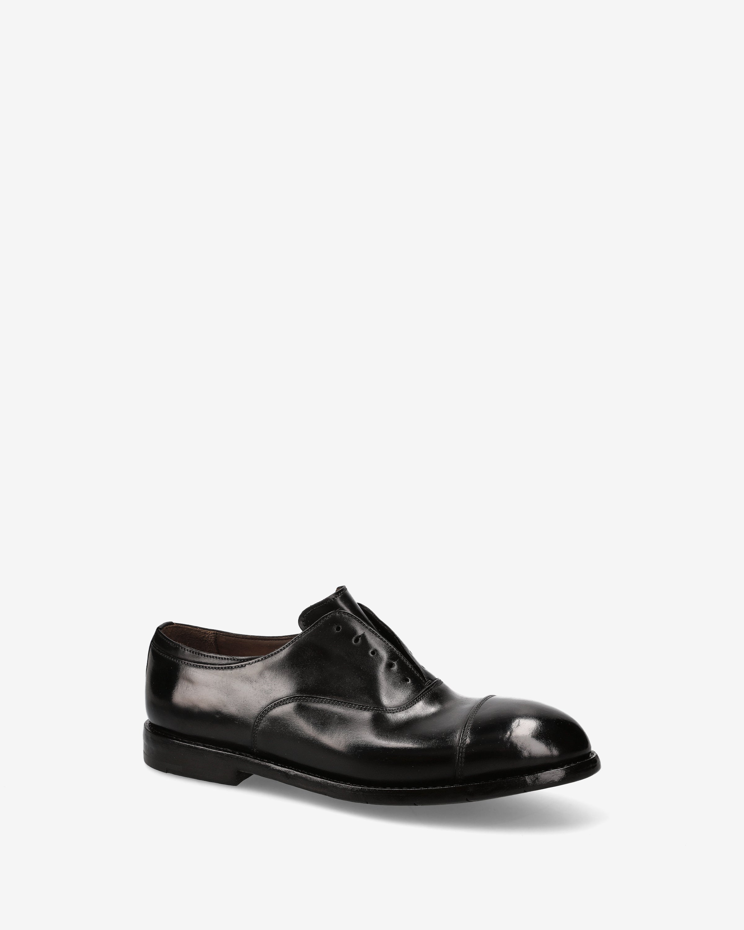 premiata-oxford-cordovan-king-brass-schwarz-lederschuh image 4