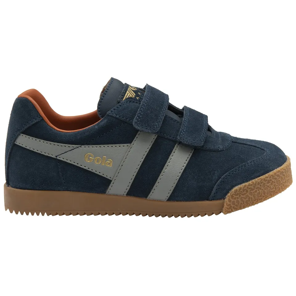gola-harrier-strap-trainer-f-r-kinder-wildleder-klett-sneaker image 1