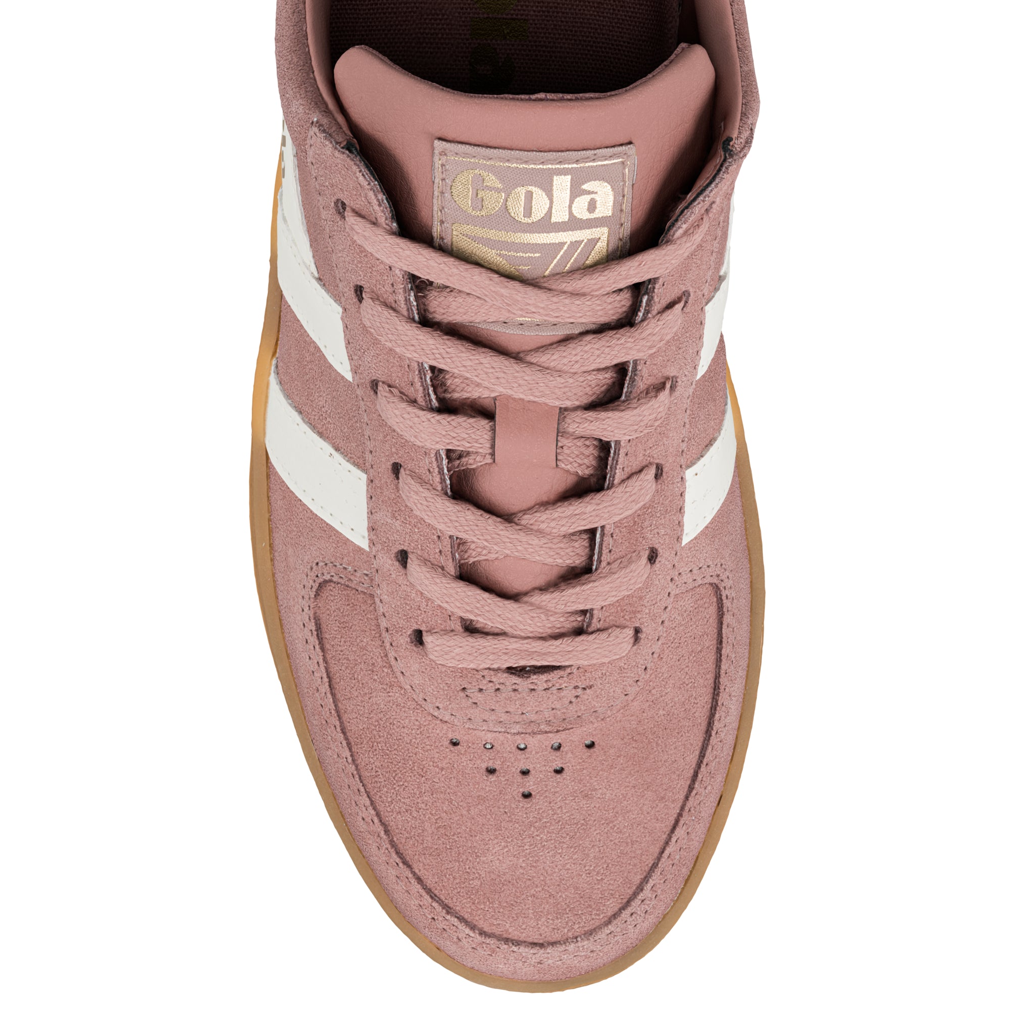 gola-grandslam-suede-damen-sneaker-brown-rose-off-white image 4