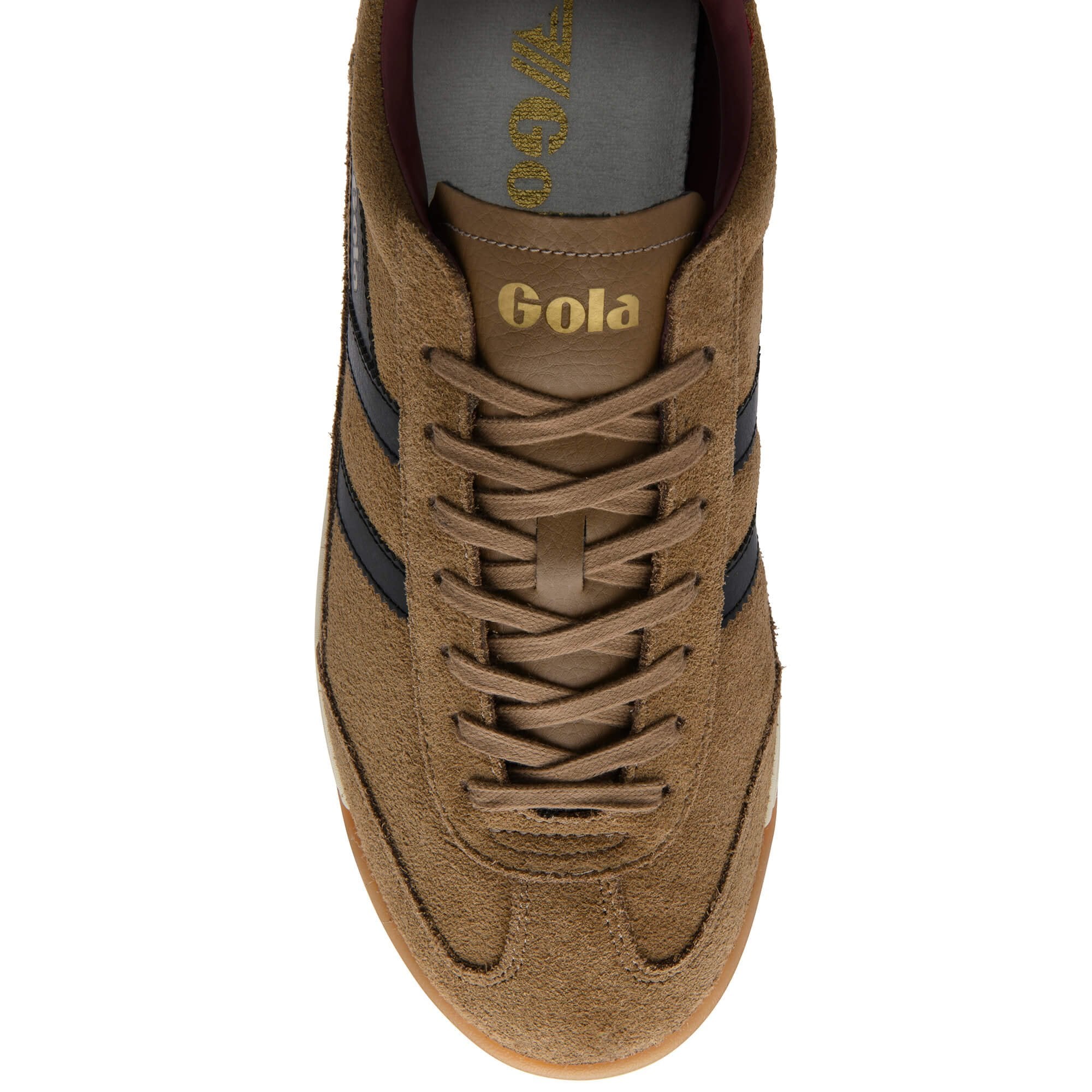 gola-tornado-88-herren-sneaker-tabak-wildleder-burgund image 5