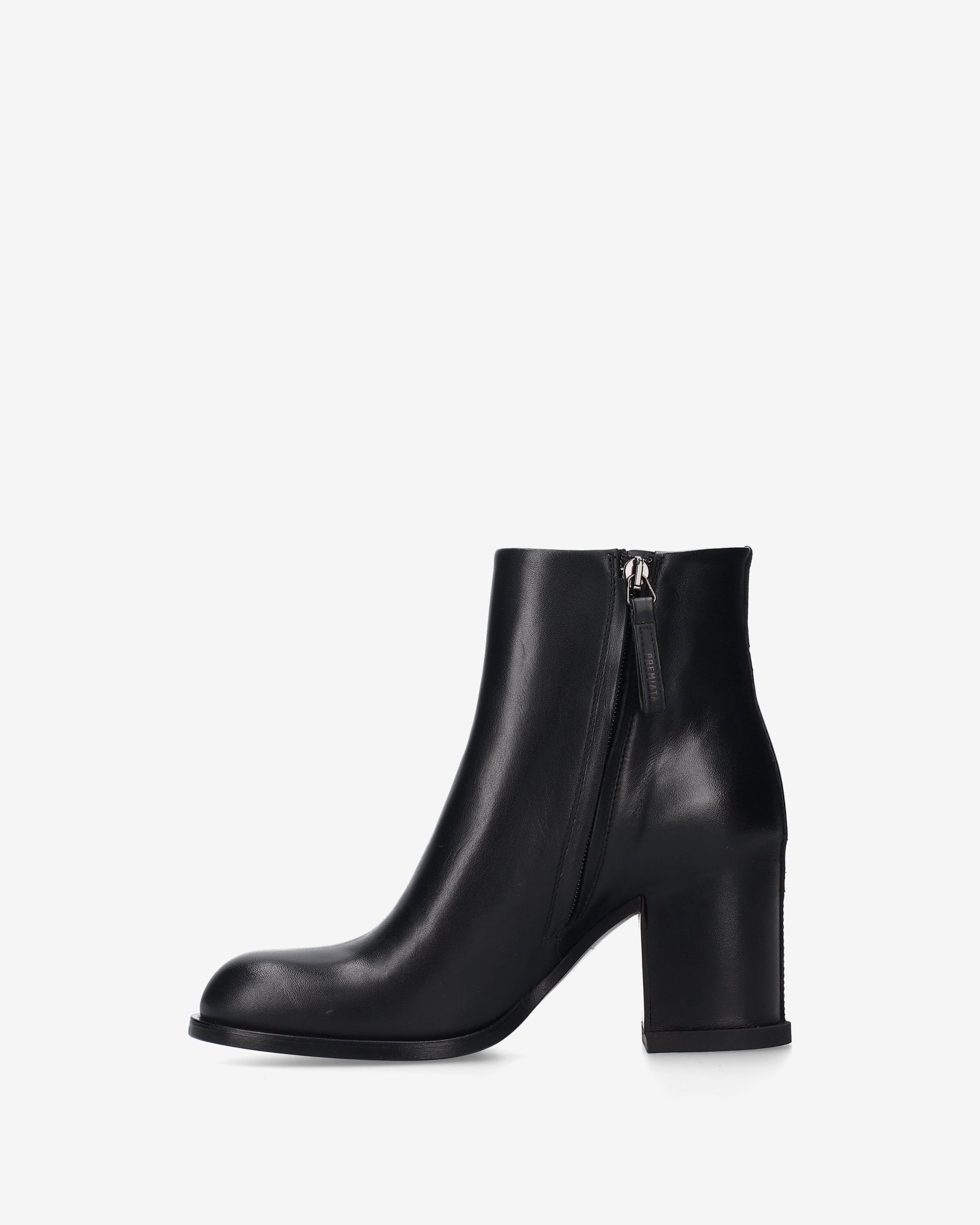 premiata-stivaletti-stiefelette-damen-schwarz-leder-80-mm image 3