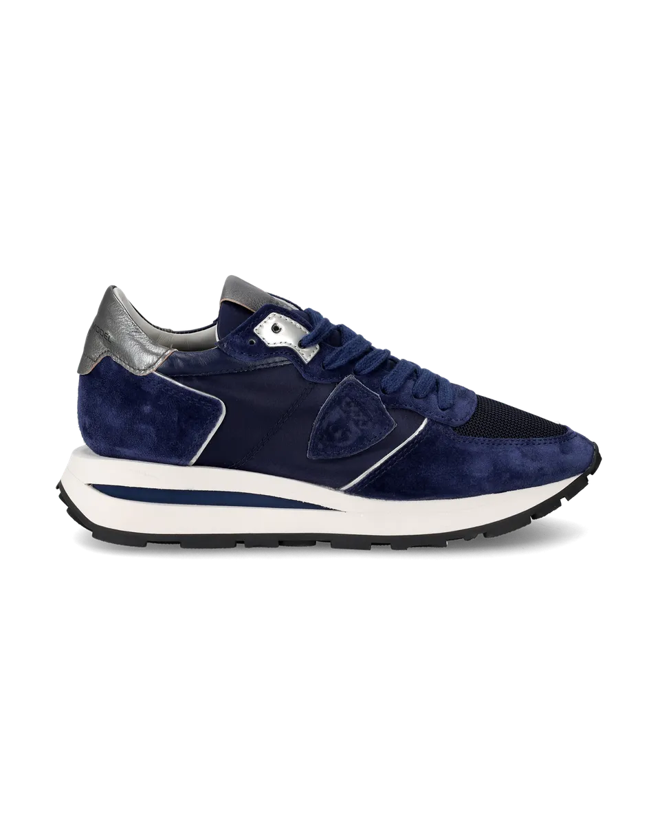 philippe-model-tropez-haute-damen-sneaker-blau image 1