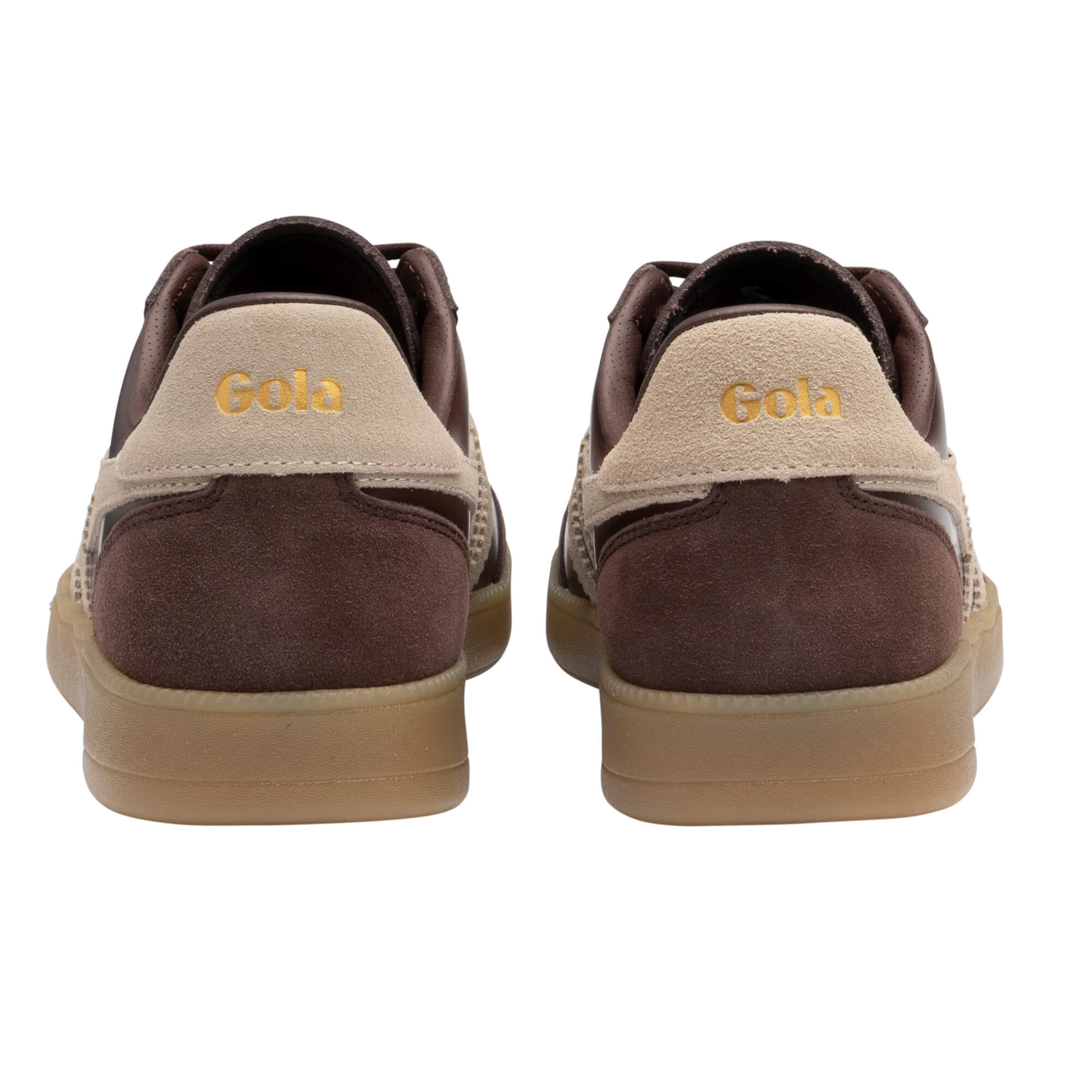 gola-viper-serra-herren-sneaker-dunkelbraun-bone-aus-serra-leder image 4
