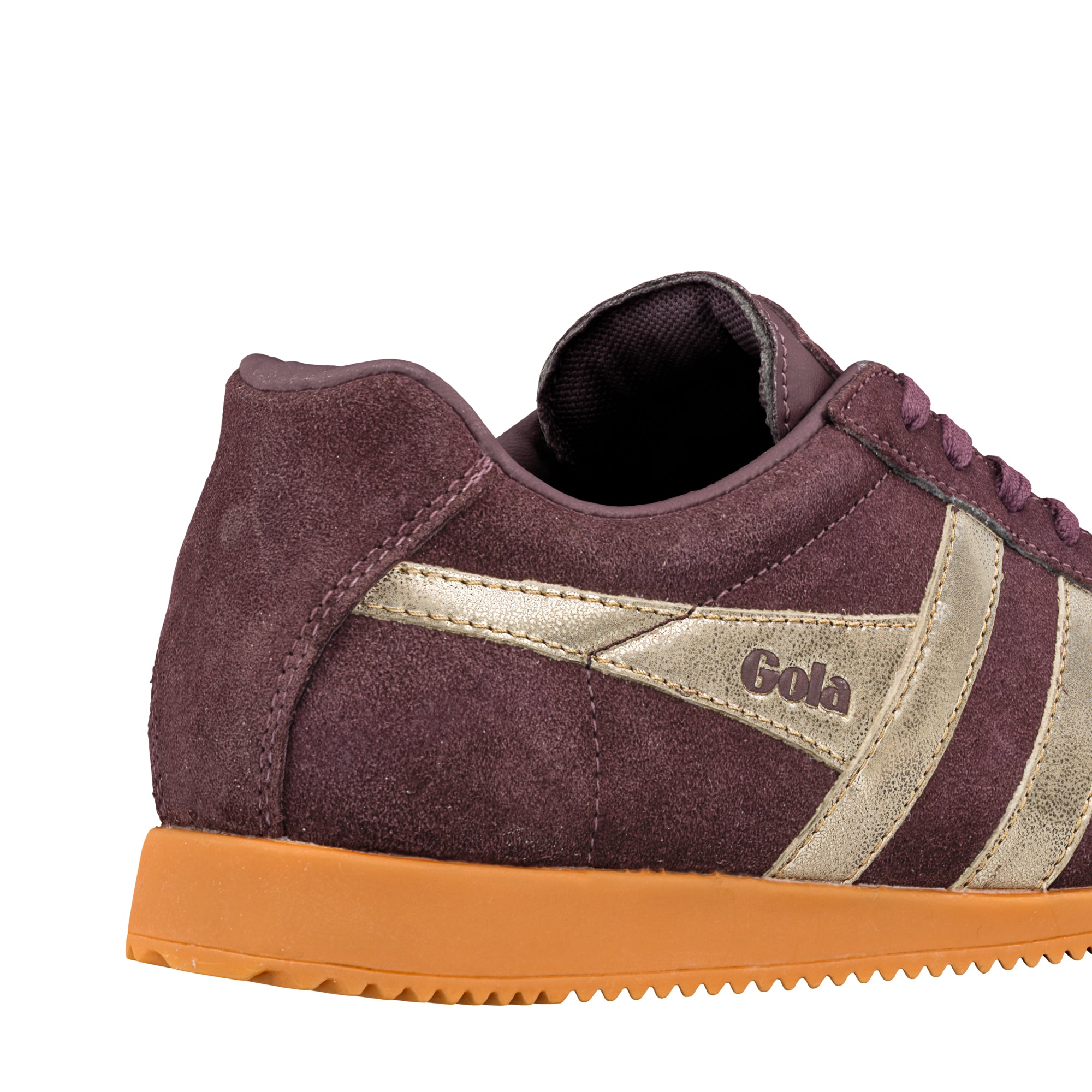 gola-harrier-mirror-damen-spiegel-sneaker-kakaobraun-gold image 6