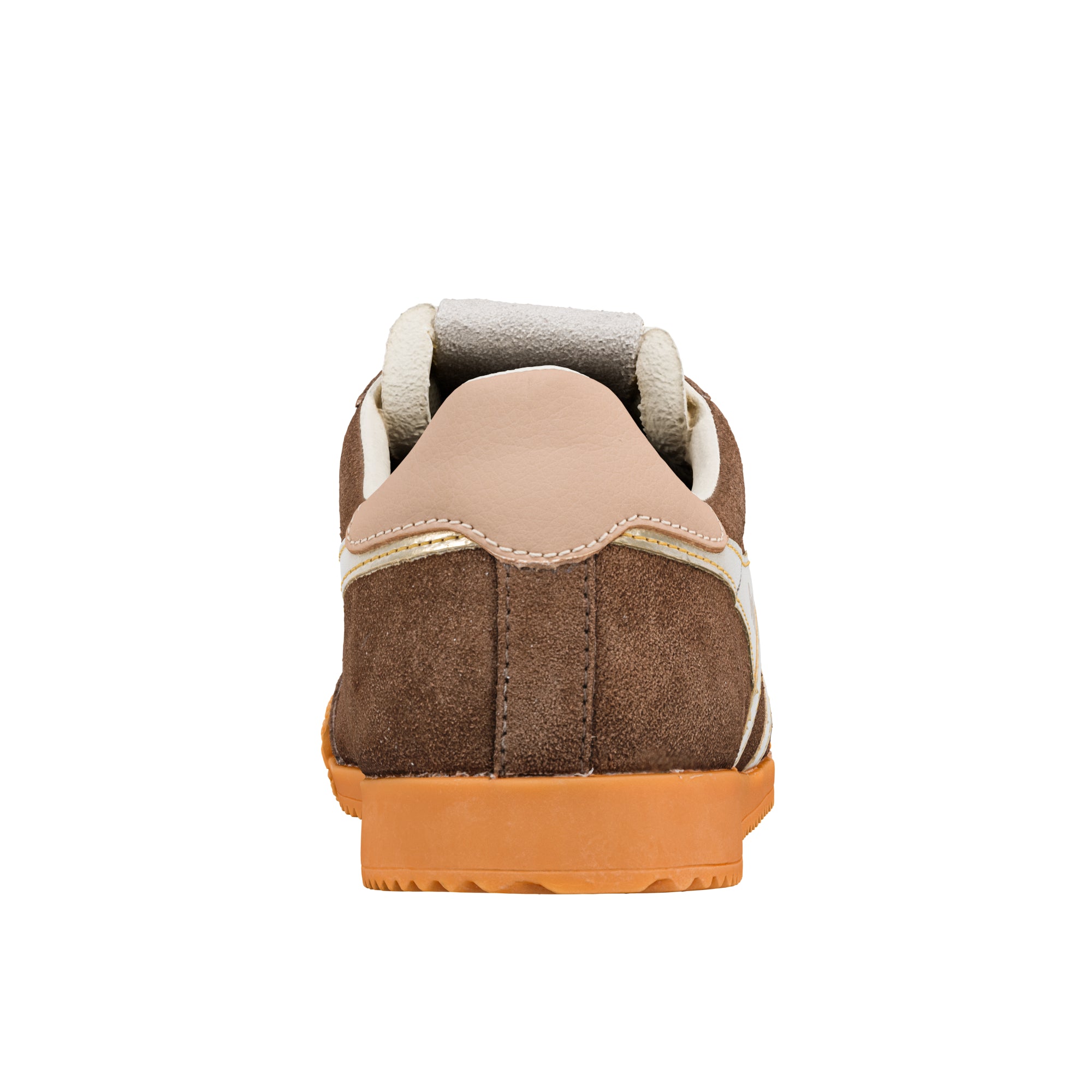 gola-elan-glitz-damen-sneaker-dunkelbraun-camel-gold image 3