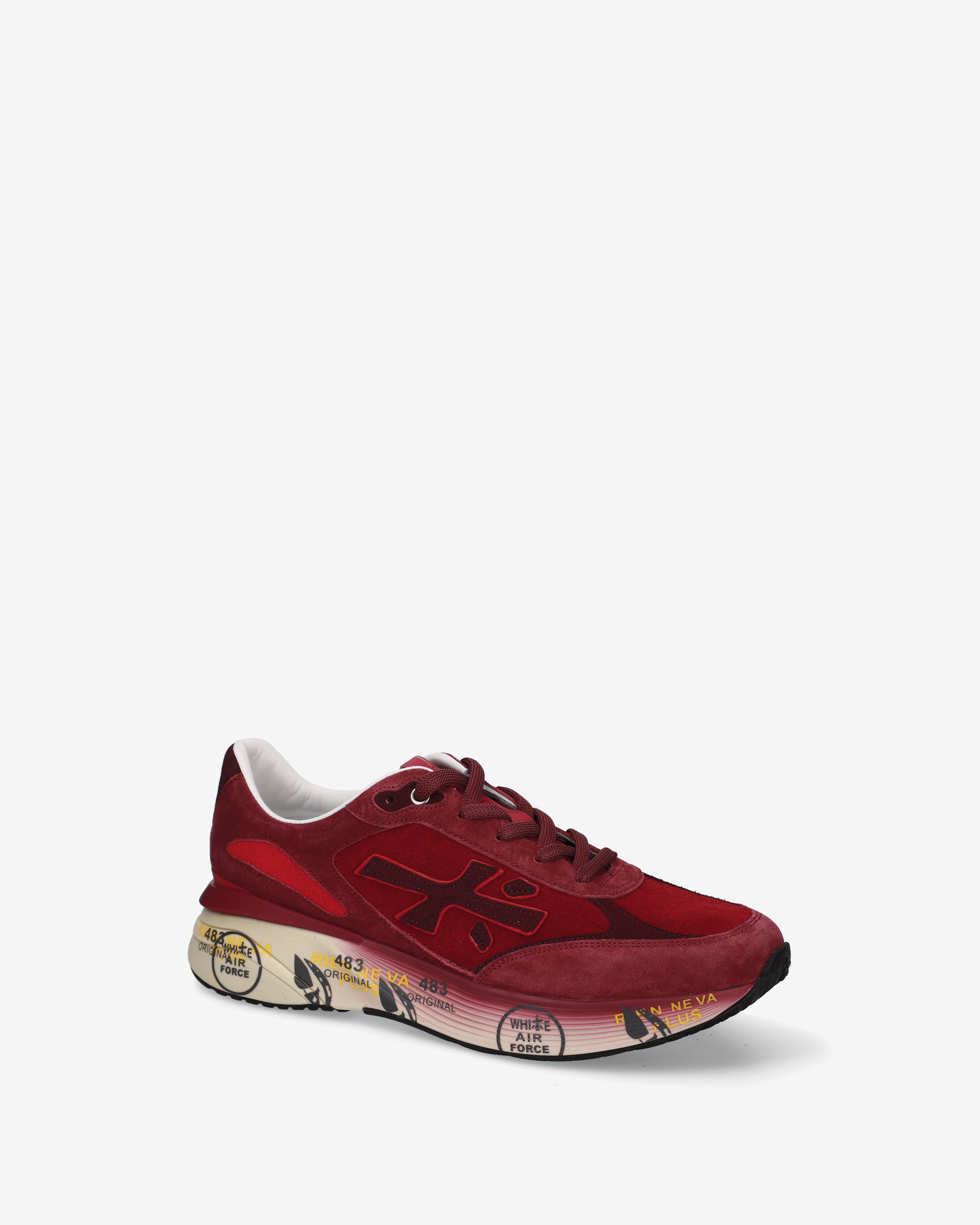 premiata-moerun-8537-sneaker-herren-bordeaux image 4