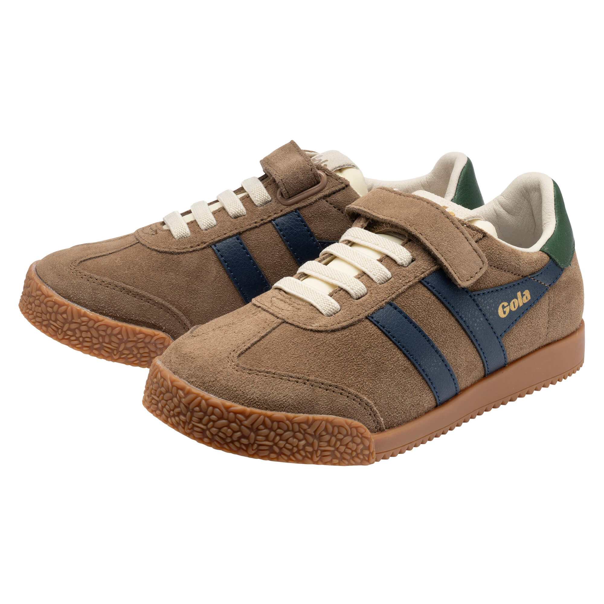 gola-elan-kinder-sneaker-wildleder-mit-klett-tabak image 3