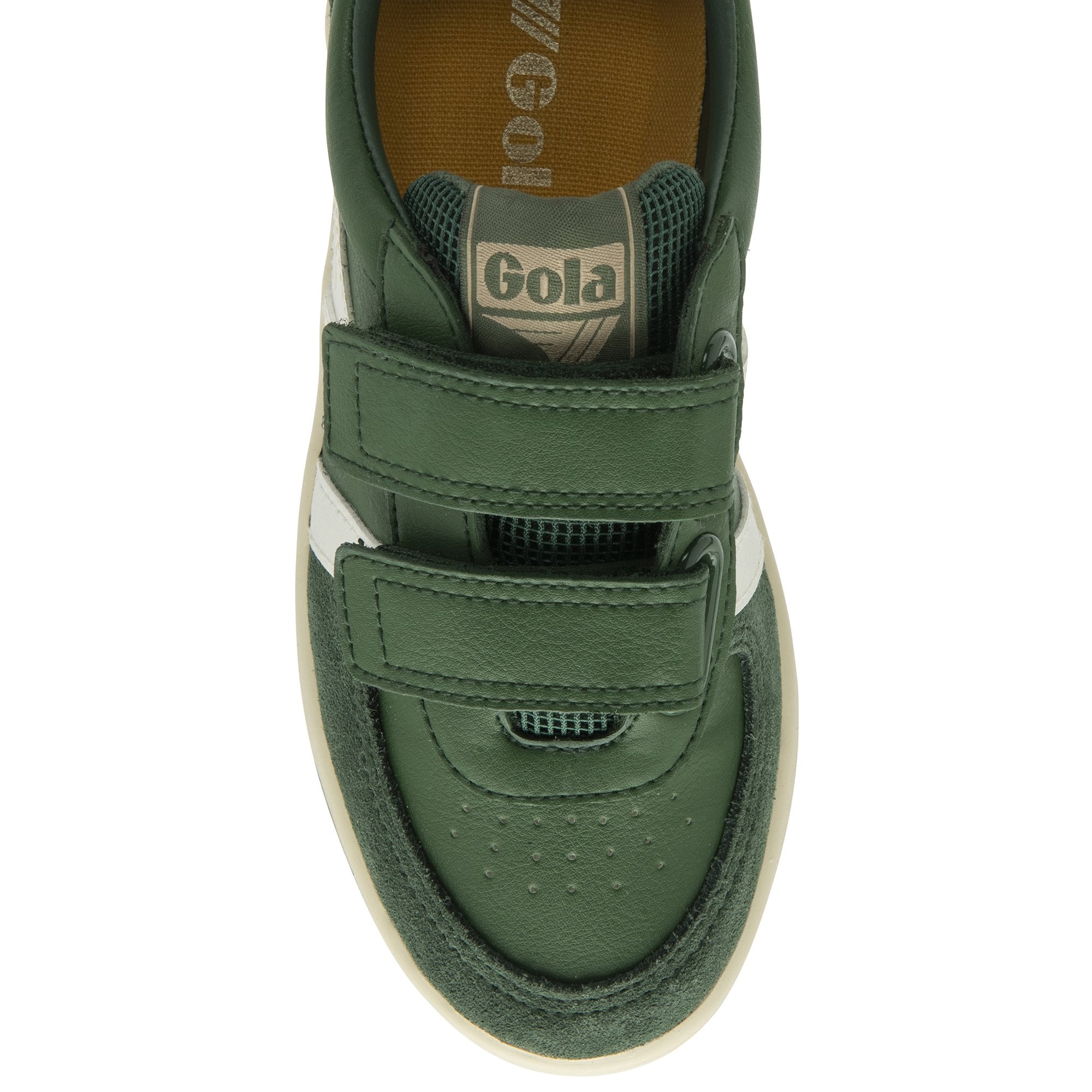 gola-hawk-strap-kindersneaker-evergreen-off-white-sun image 5