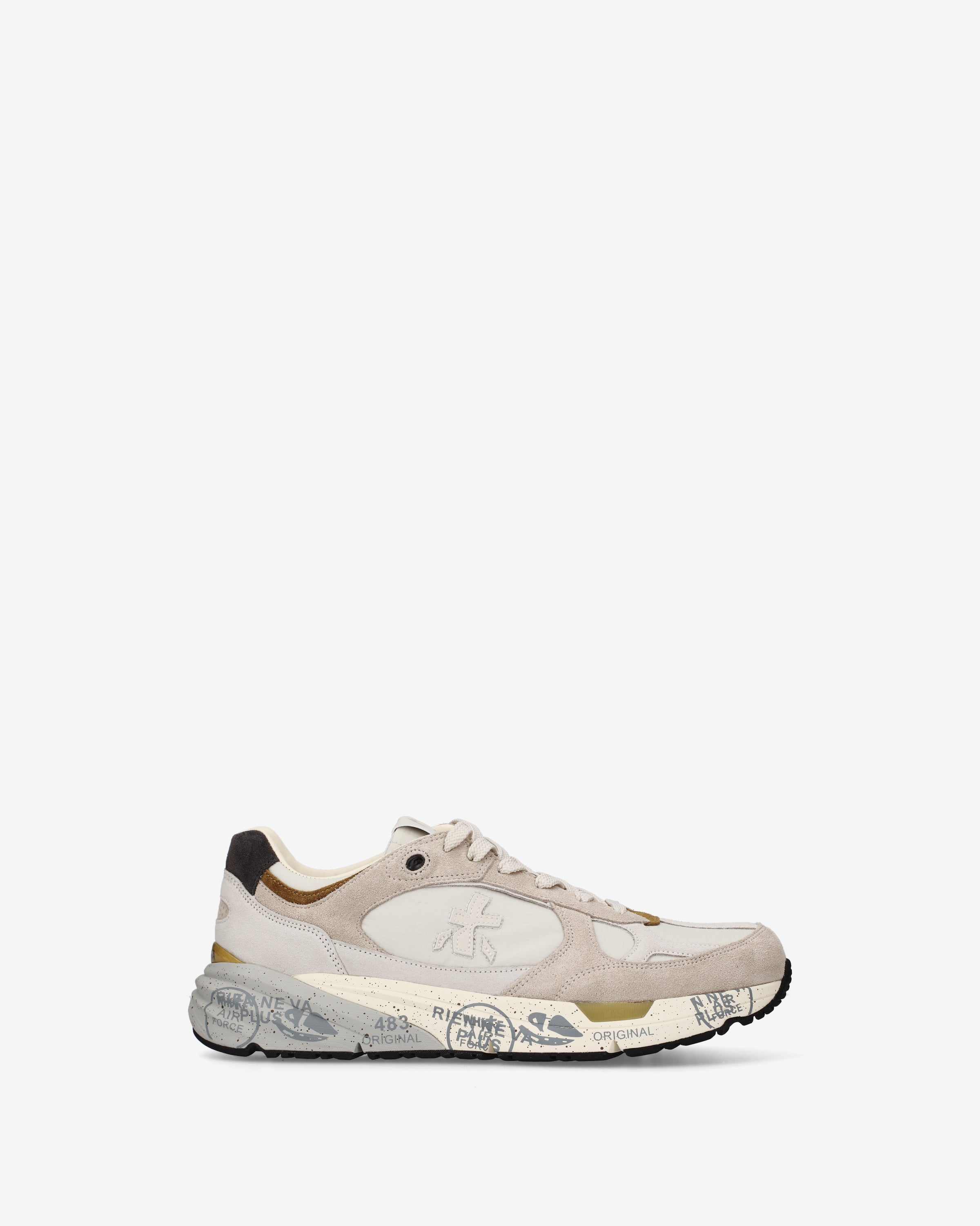 premiata-mase-8425-sneaker-herren-panna-cuoio image 1