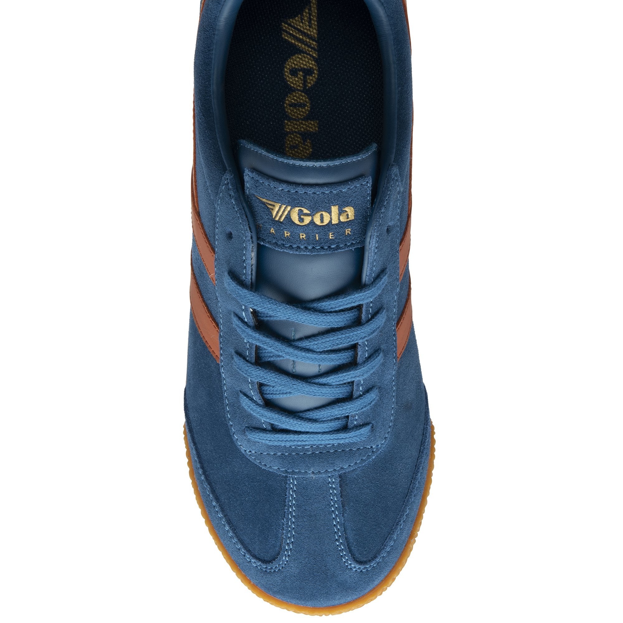 gola-harrier-wildleder-sneaker-f-r-herren-marineblau-orange image 5