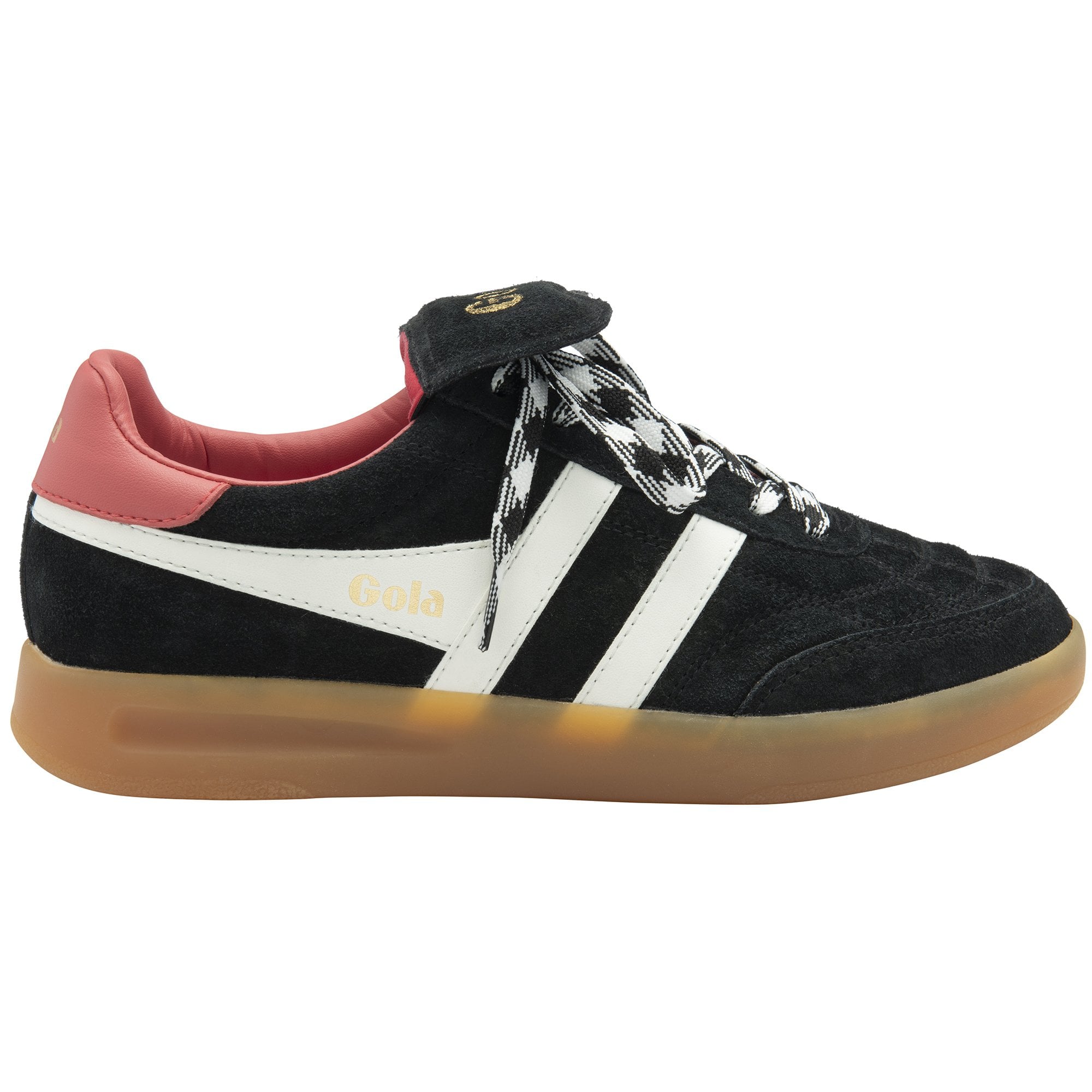 gola-stadia-86-damen-sneaker-schwarz-wildleder-vintage-fu-ball image 1