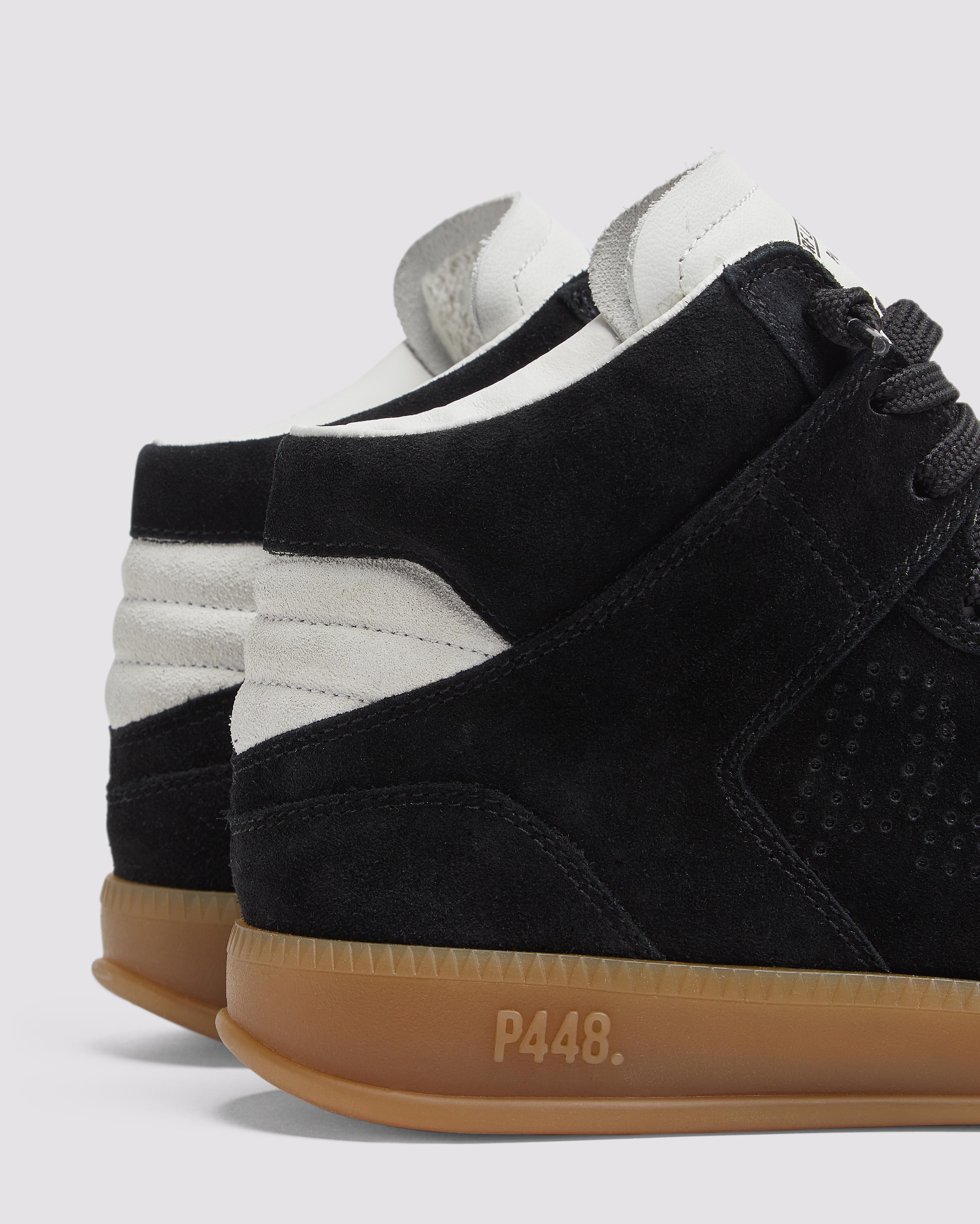 p448-london-black-damen-high-top-sneaker image 6