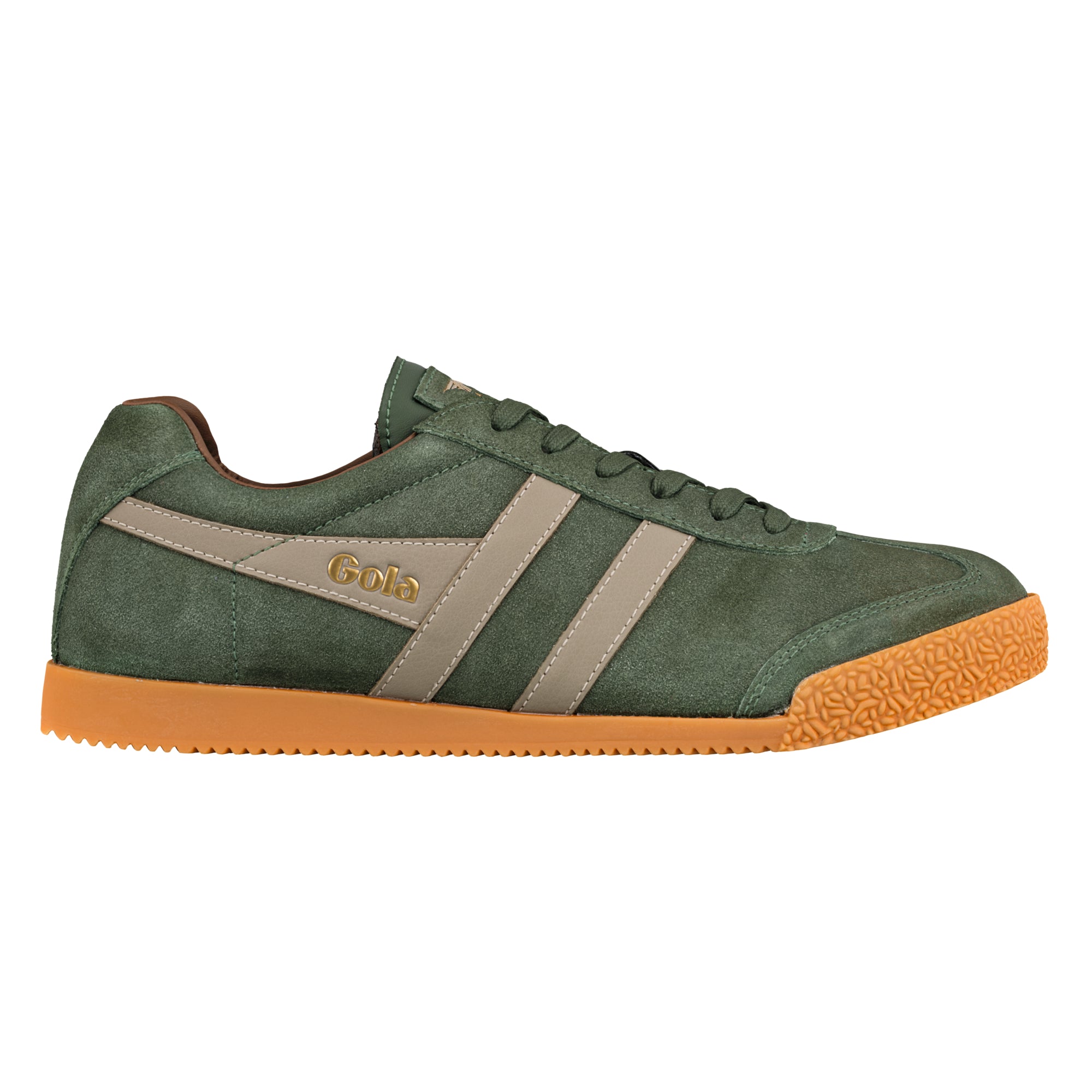 gola-harrier-herren-sneaker-aus-wildleder-dunkelkhaki image 1