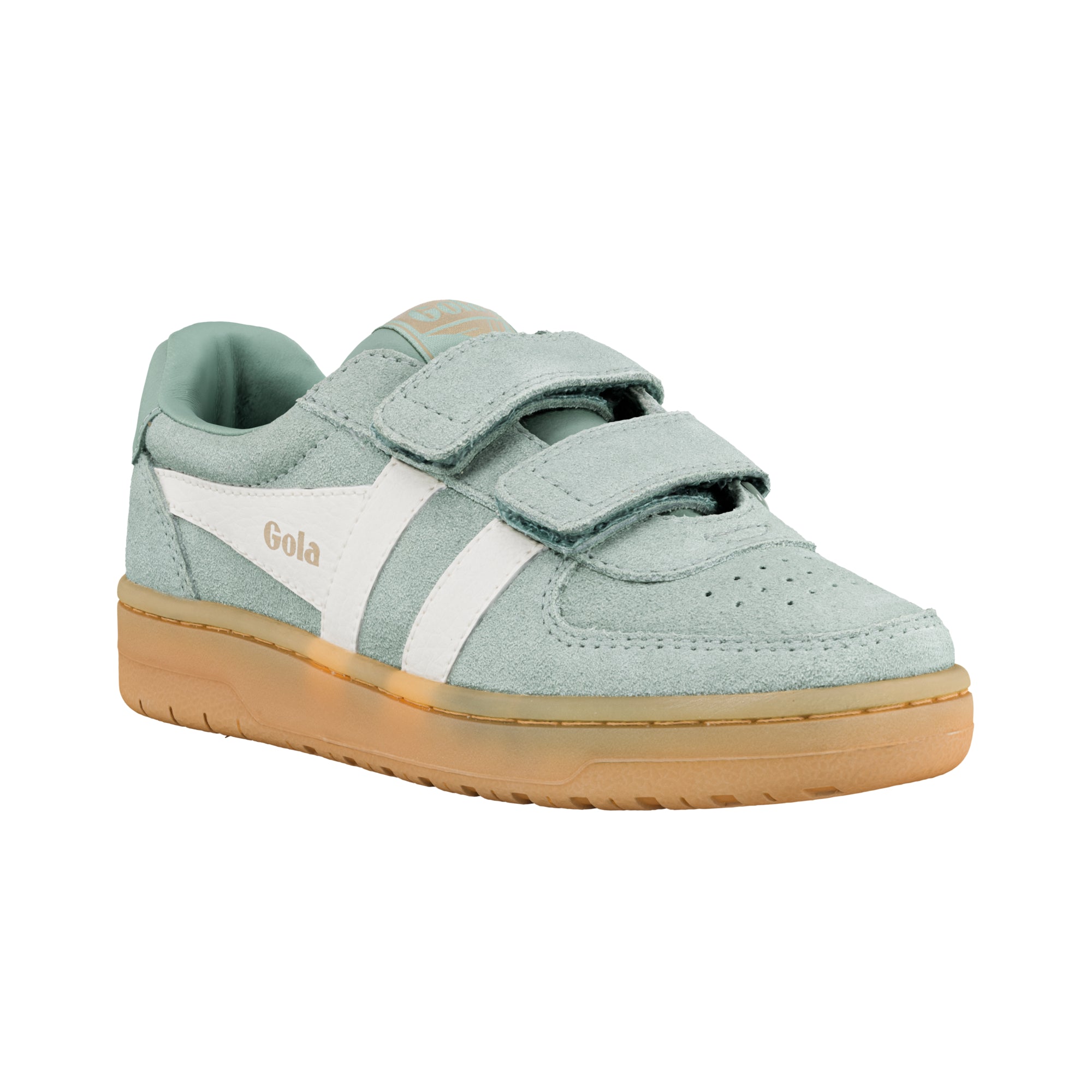 gola-hawk-wildleder-sneaker-f-r-kinder-green-mist-klett image 2