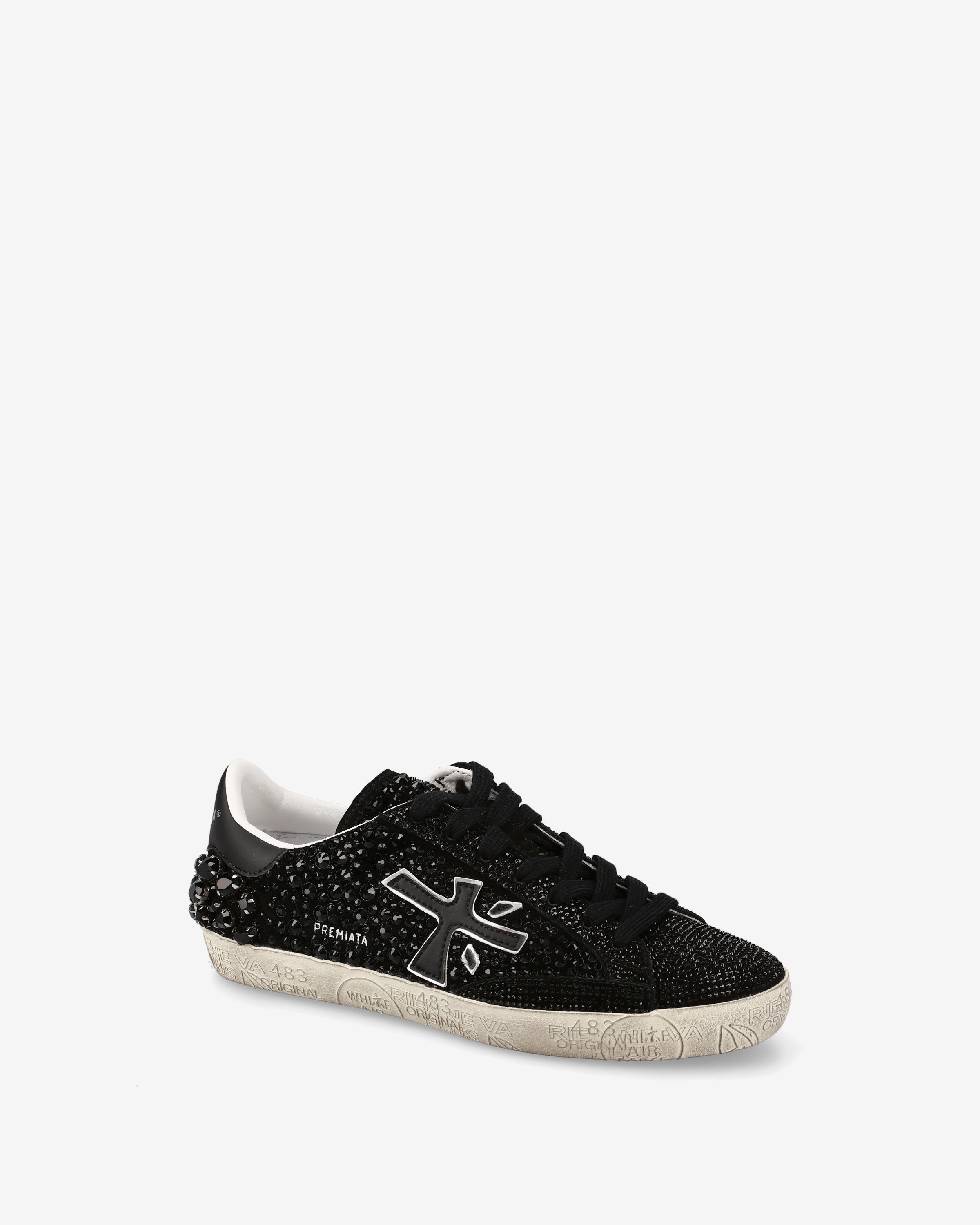 premiata-stevend-7847-sneaker-schwarz-kristall image 2