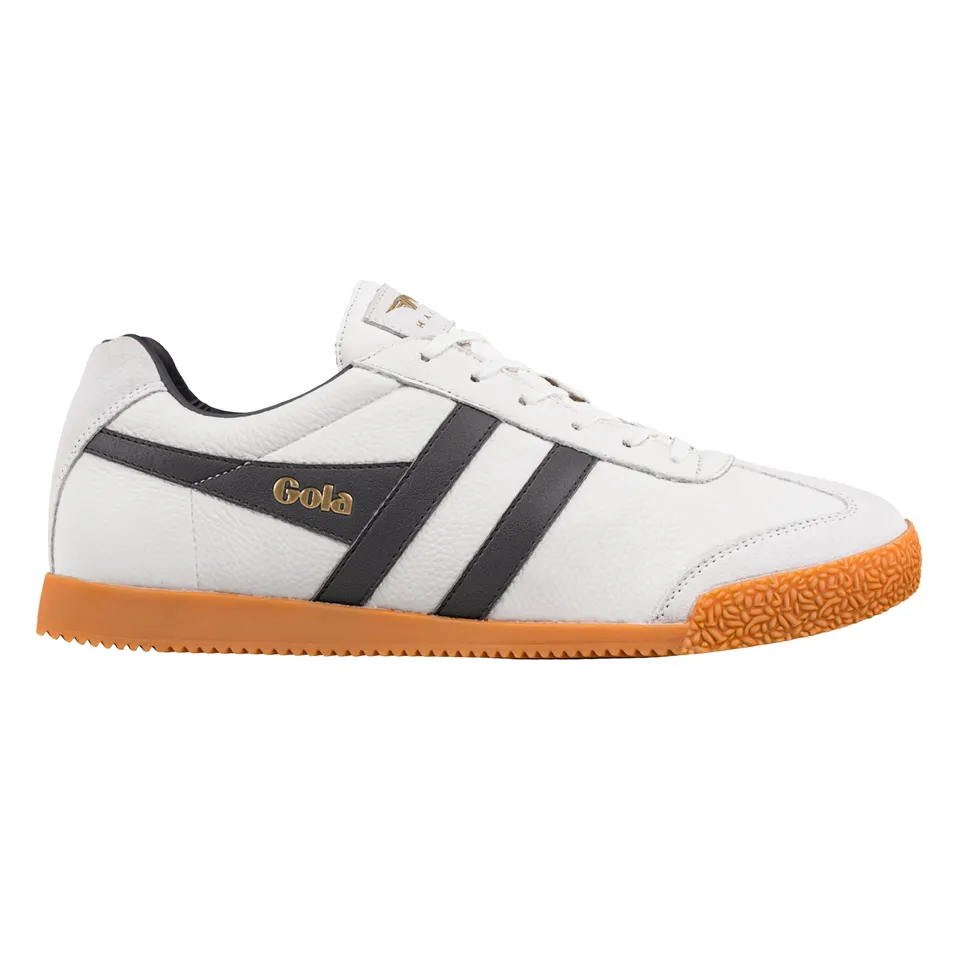 gola-harrier-herren-sneaker-leder-wei-schwarz image 1