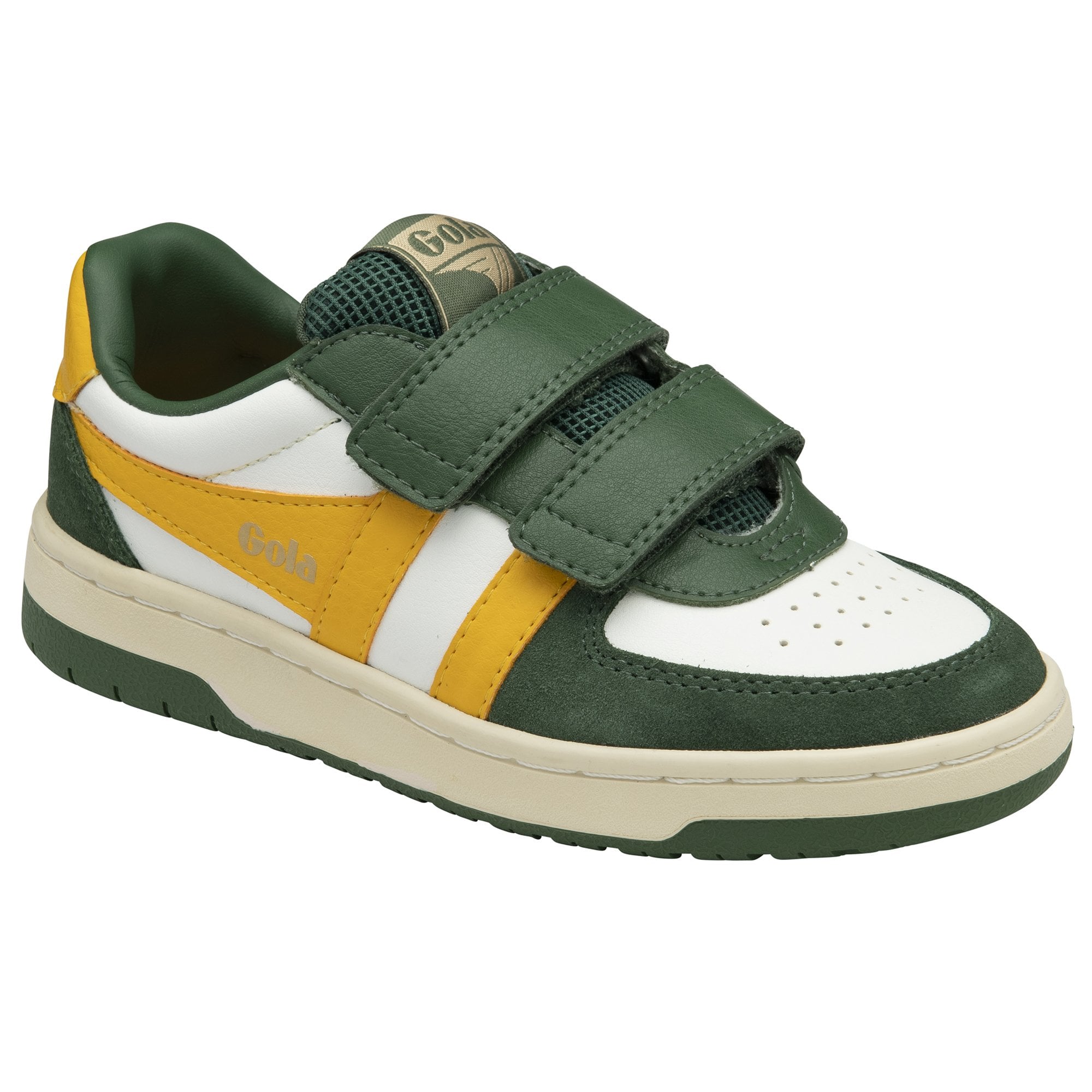 gola-hawk-strap-kinder-sneaker-wei-gr-n-gelb image 2