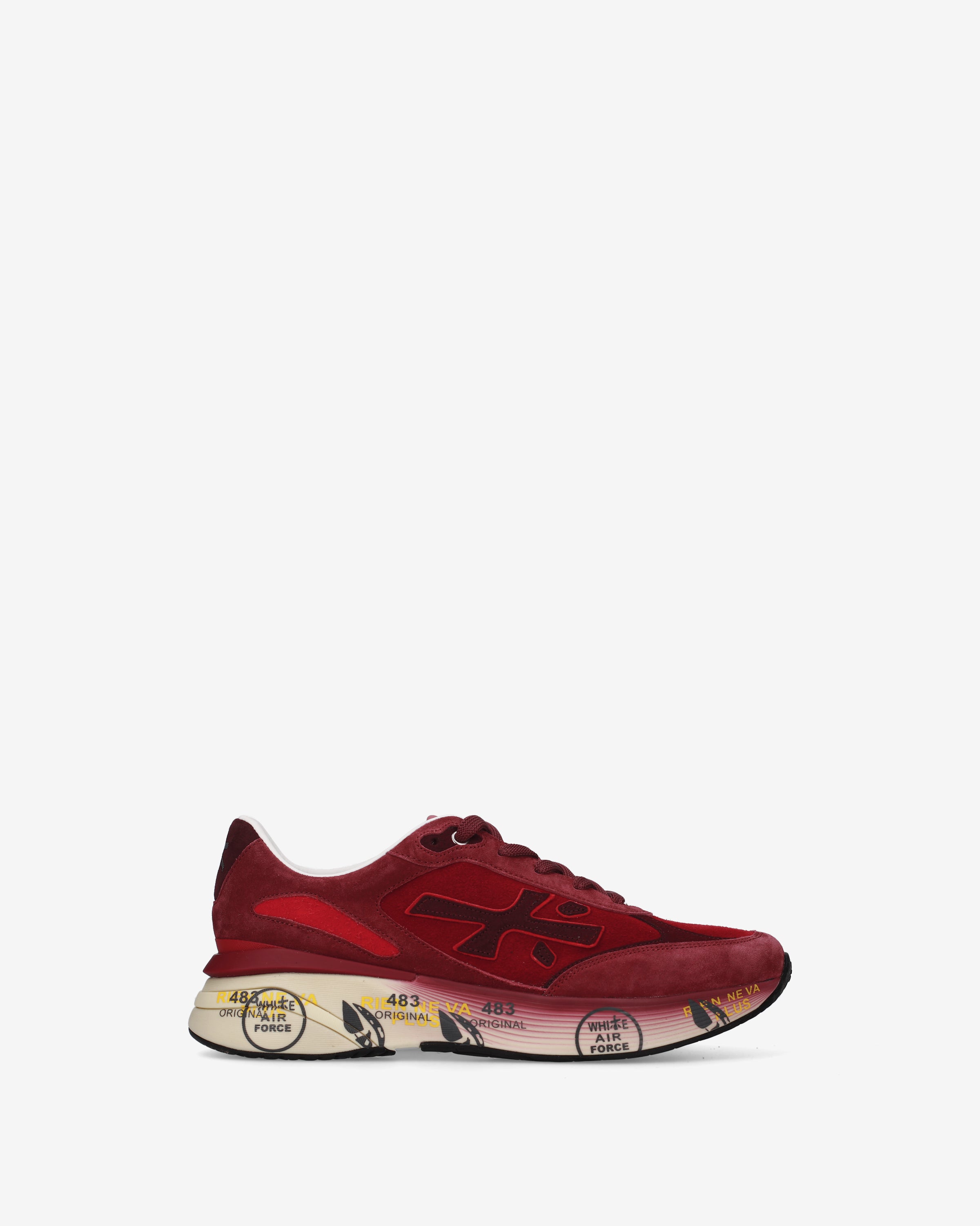 premiata-moerun-8537-sneaker-herren-bordeaux image 1