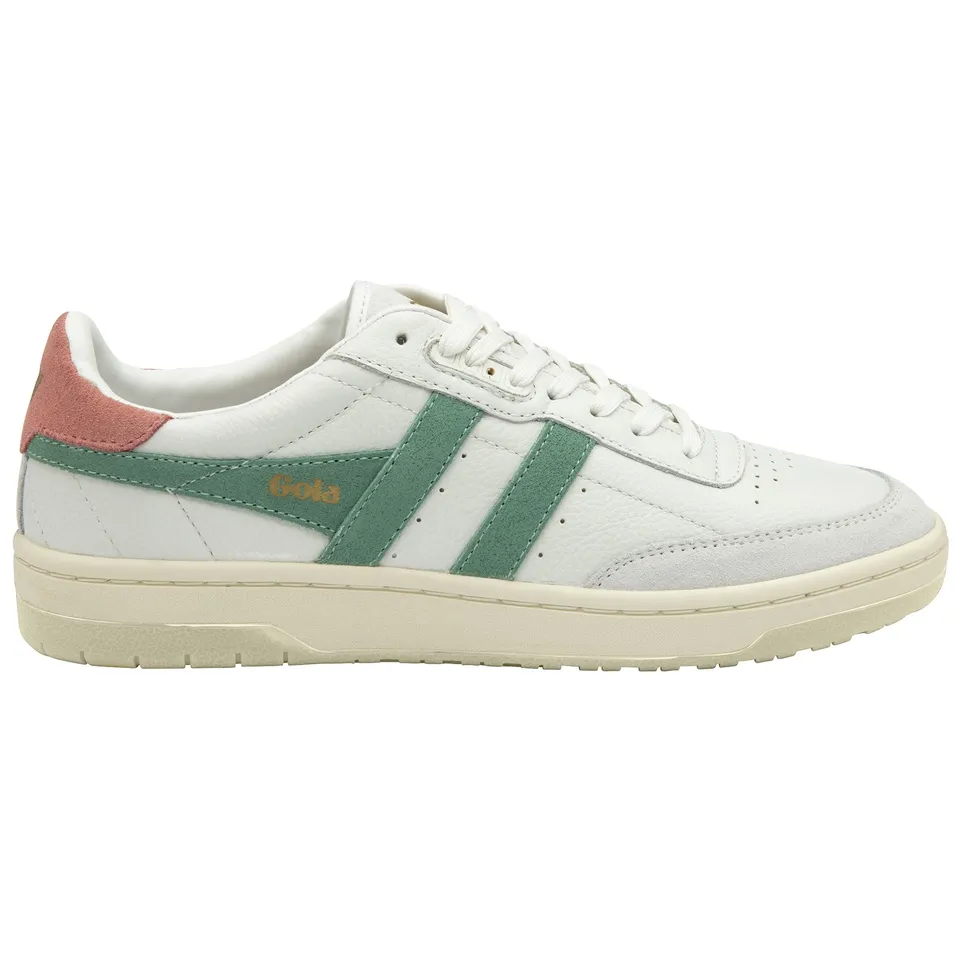 gola-falcon-damen-sneaker-wei-gr-n-koralle image 1