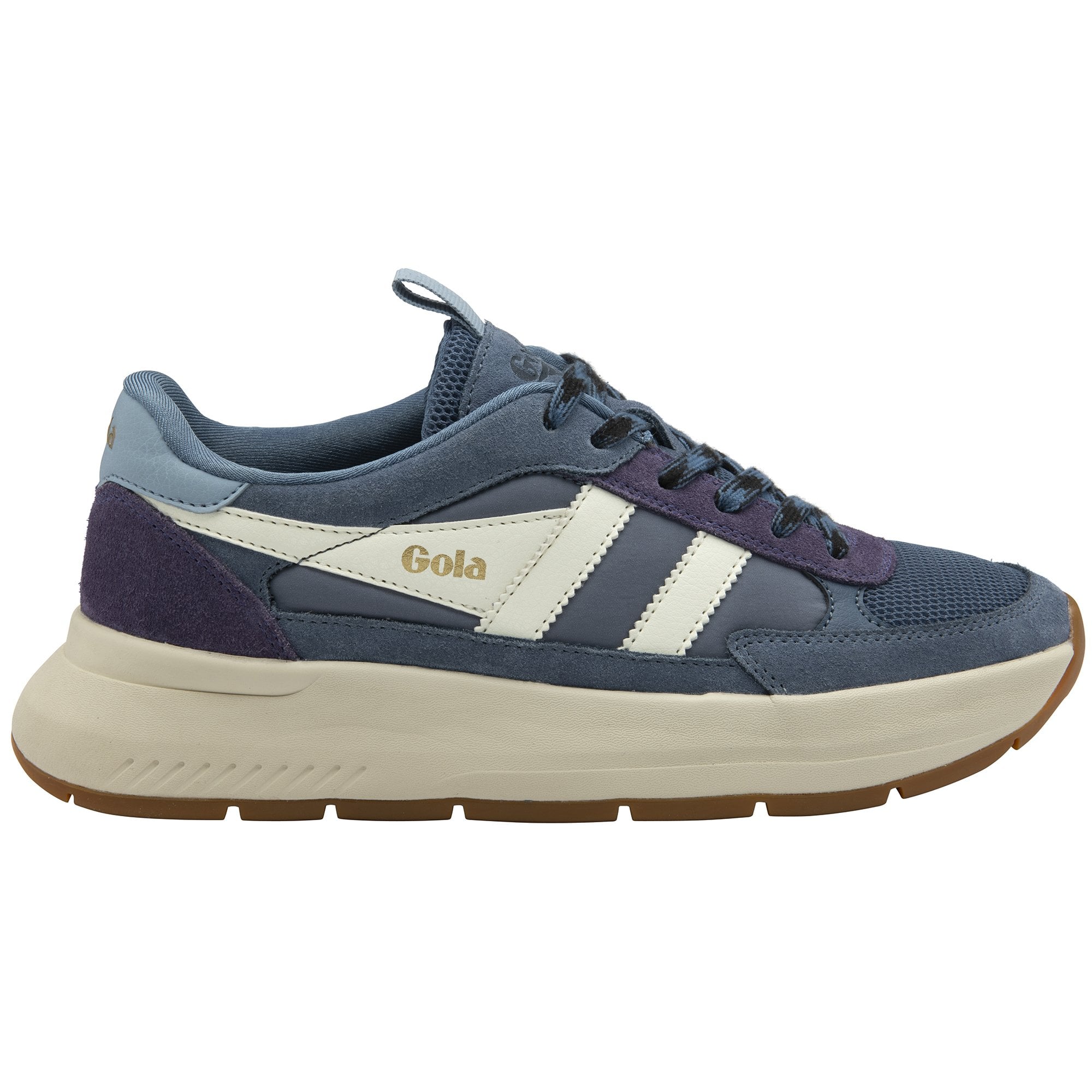 gola-phoenix-sneaker-f-r-damen-mondschein-pflaume image 1