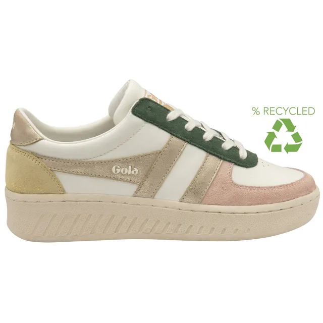 gola-grandslam-quadrant-damen-sneaker-off-white-rosa-gold image 1