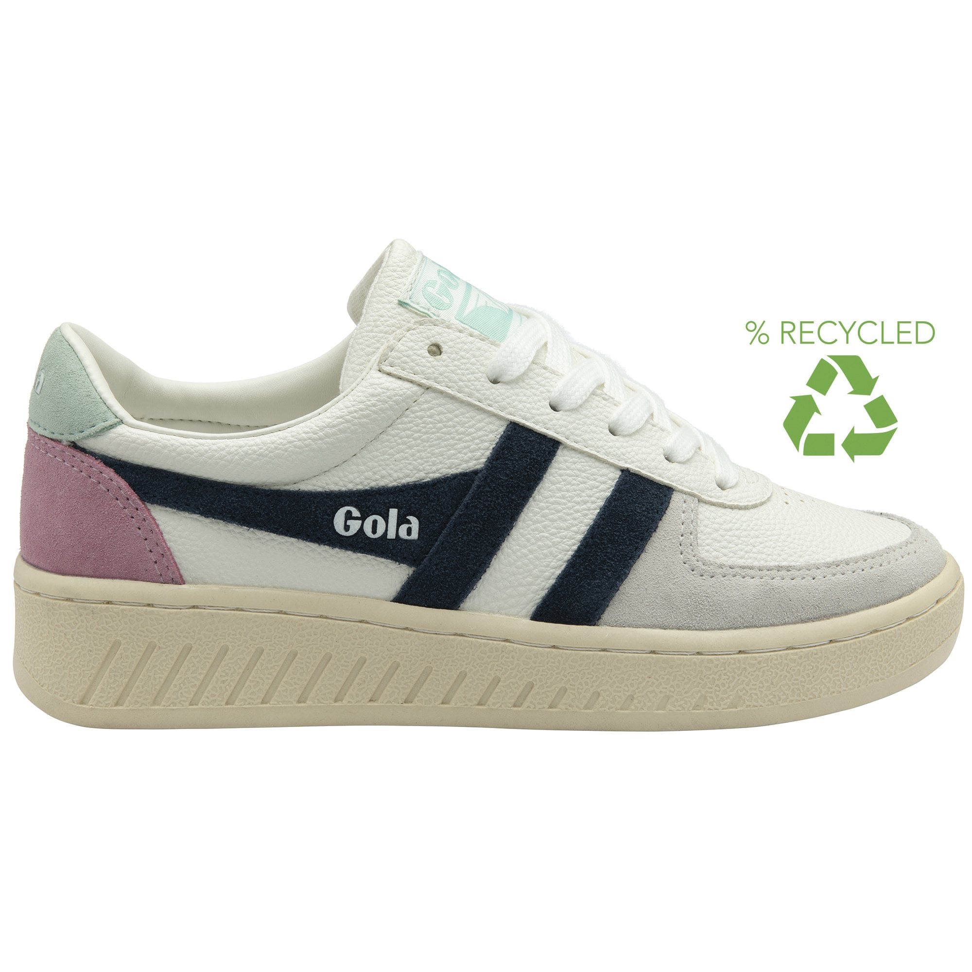gola-grandslam-trident-damen-sneaker-in-wei-marineblau-surfblau image 1