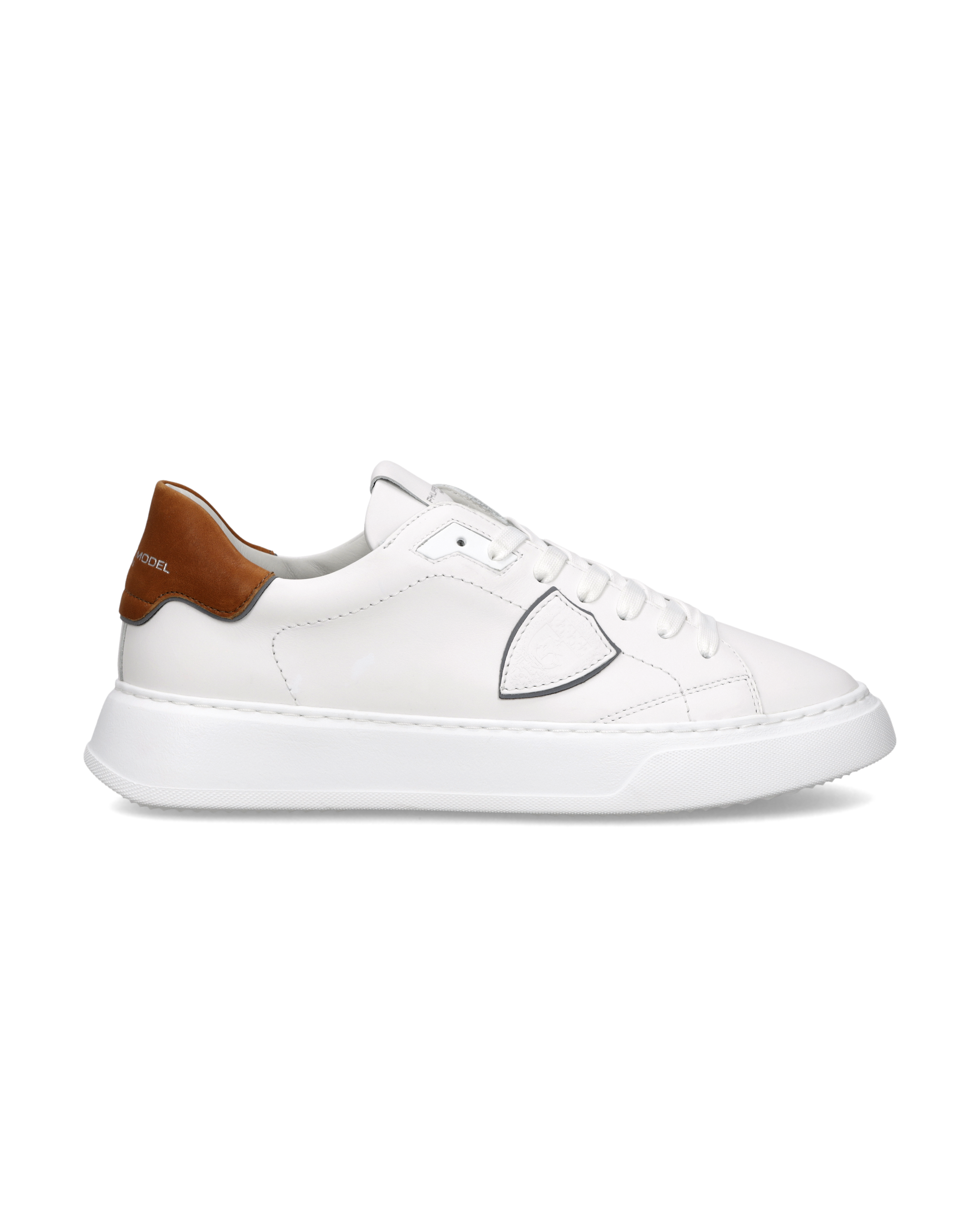 philippe-model-temple-herren-sneaker-wei-cognac image 1